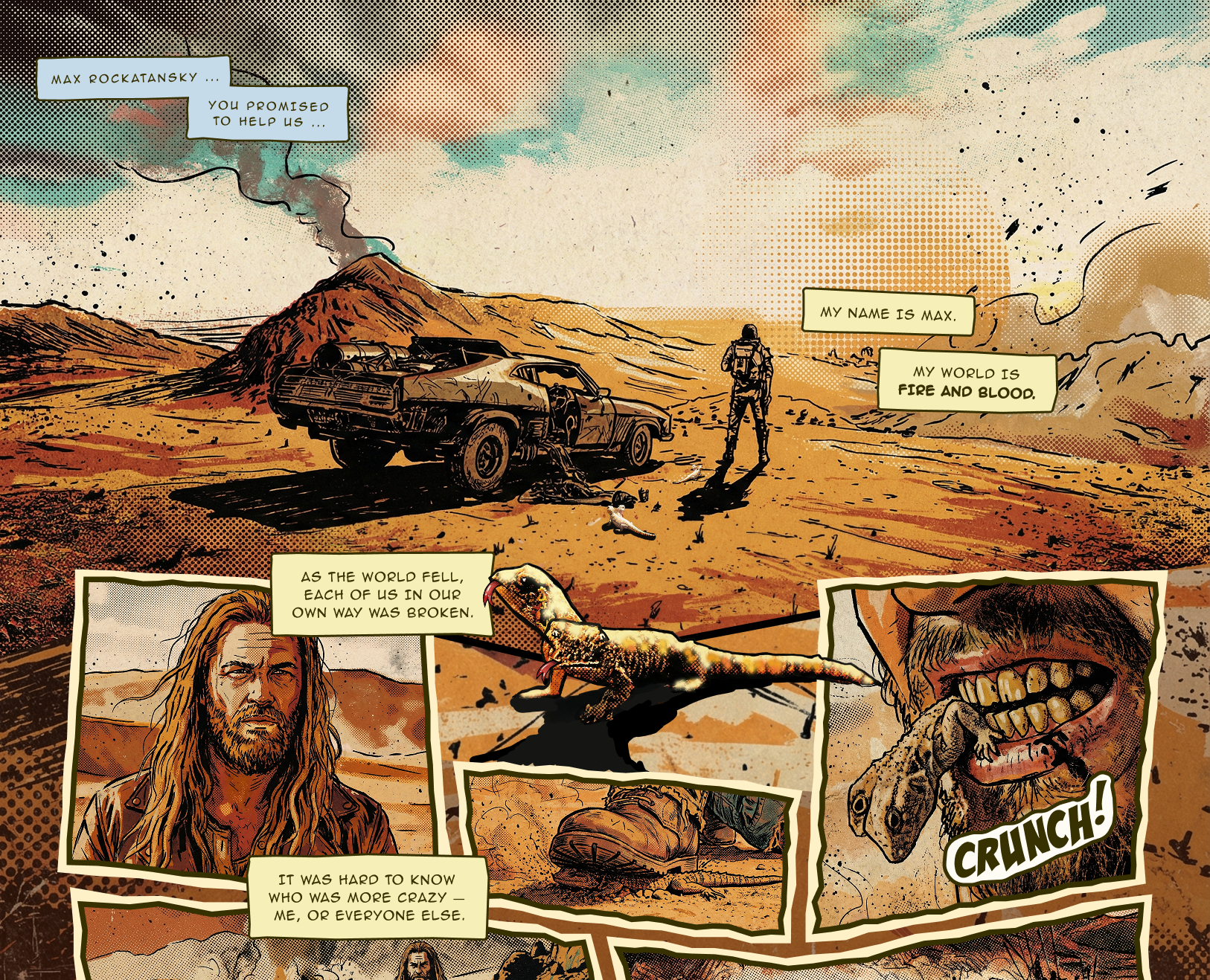 Mad Max: Fury Road — Иллюстрация, Графика на Dprofile