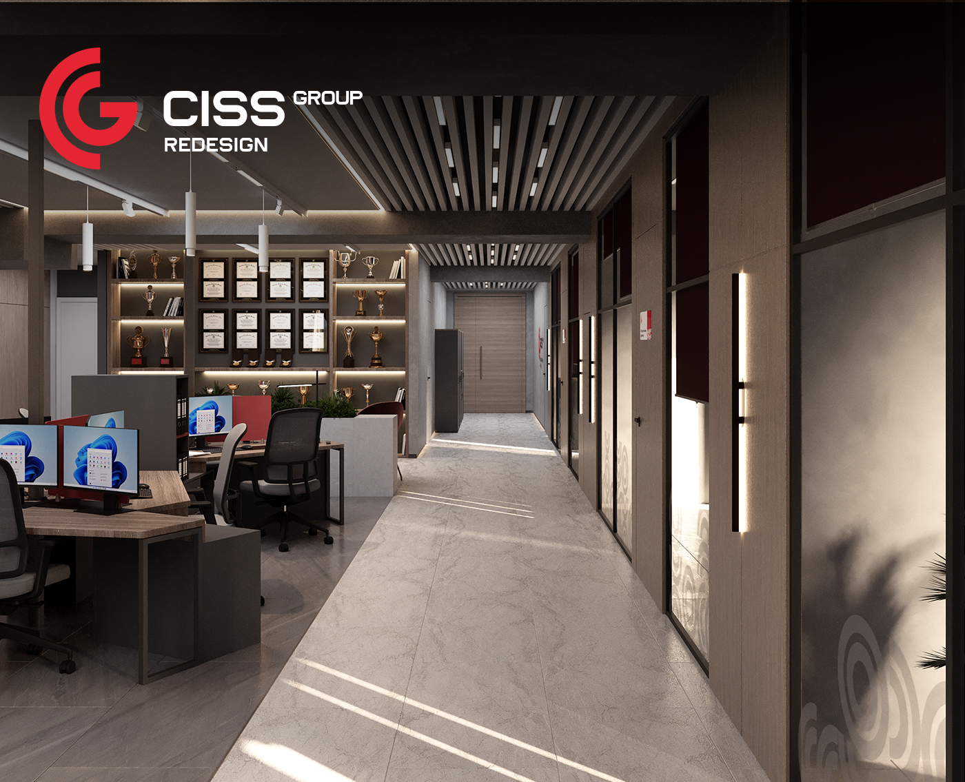 Офис CISS редизайн — 3D на Dprofile