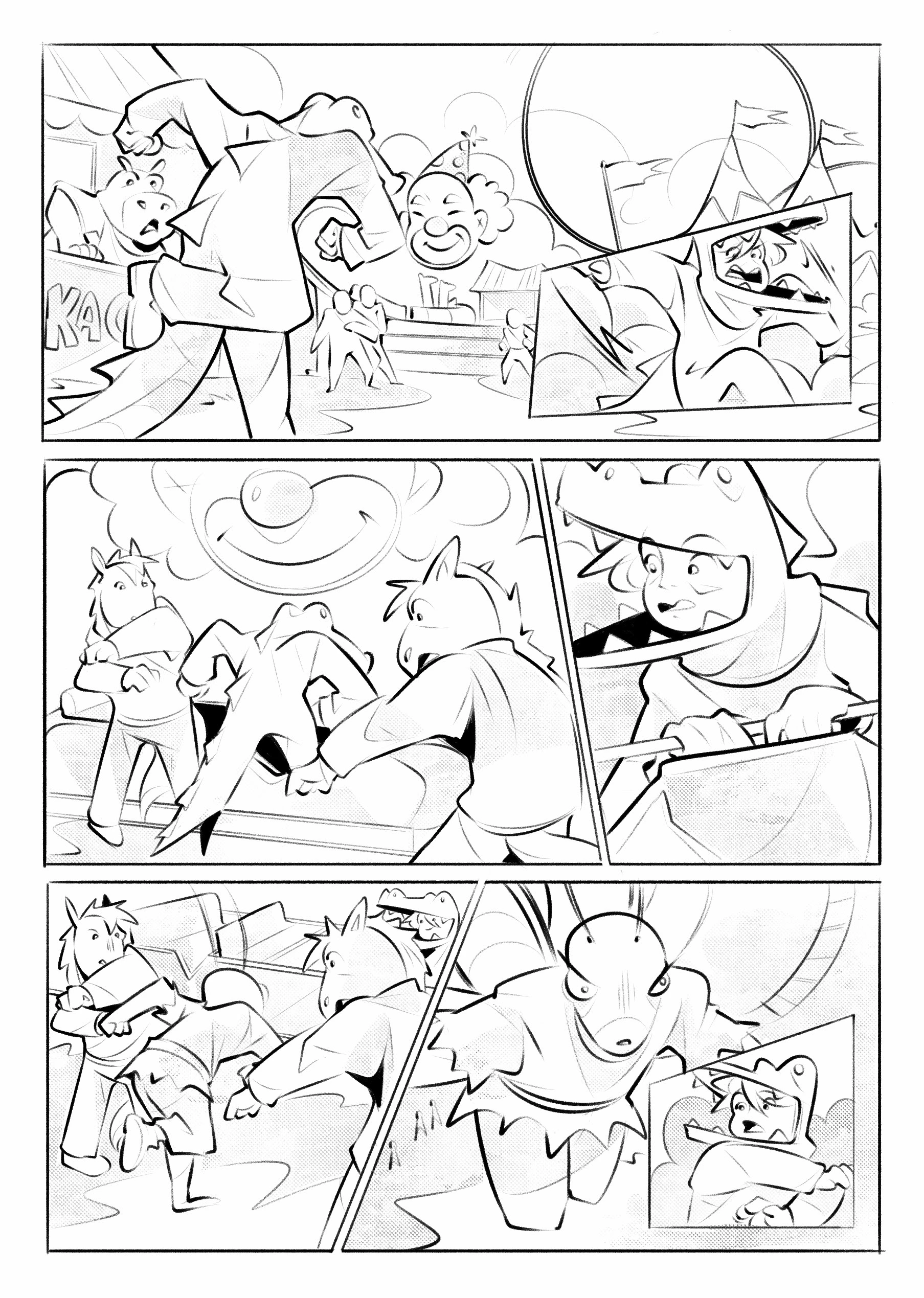 Комикс "Нойко и Марго" — Изображение №9 — Иллюстрация, Графика на Dprofile