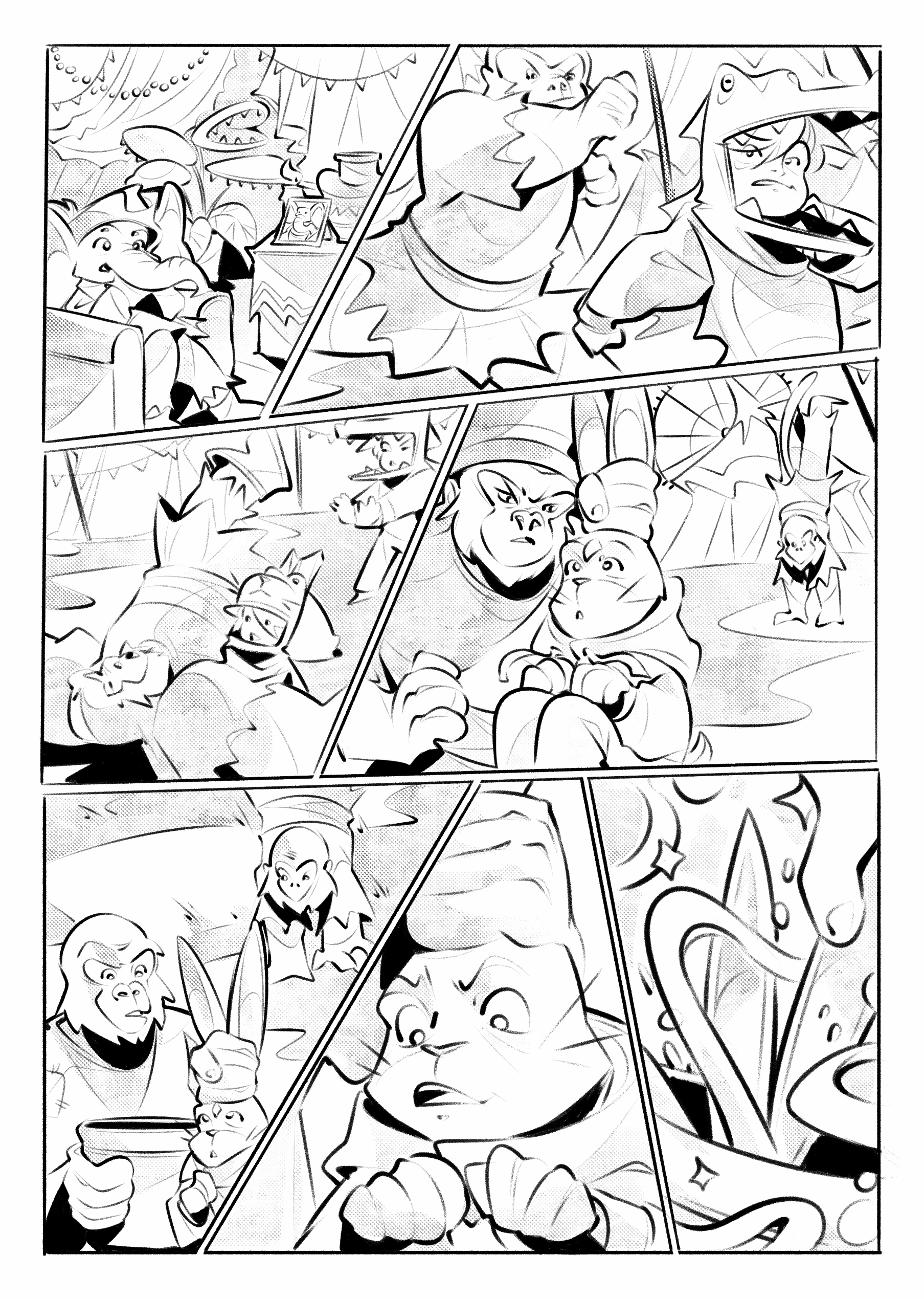 Комикс "Нойко и Марго" — Изображение №10 — Иллюстрация, Графика на Dprofile