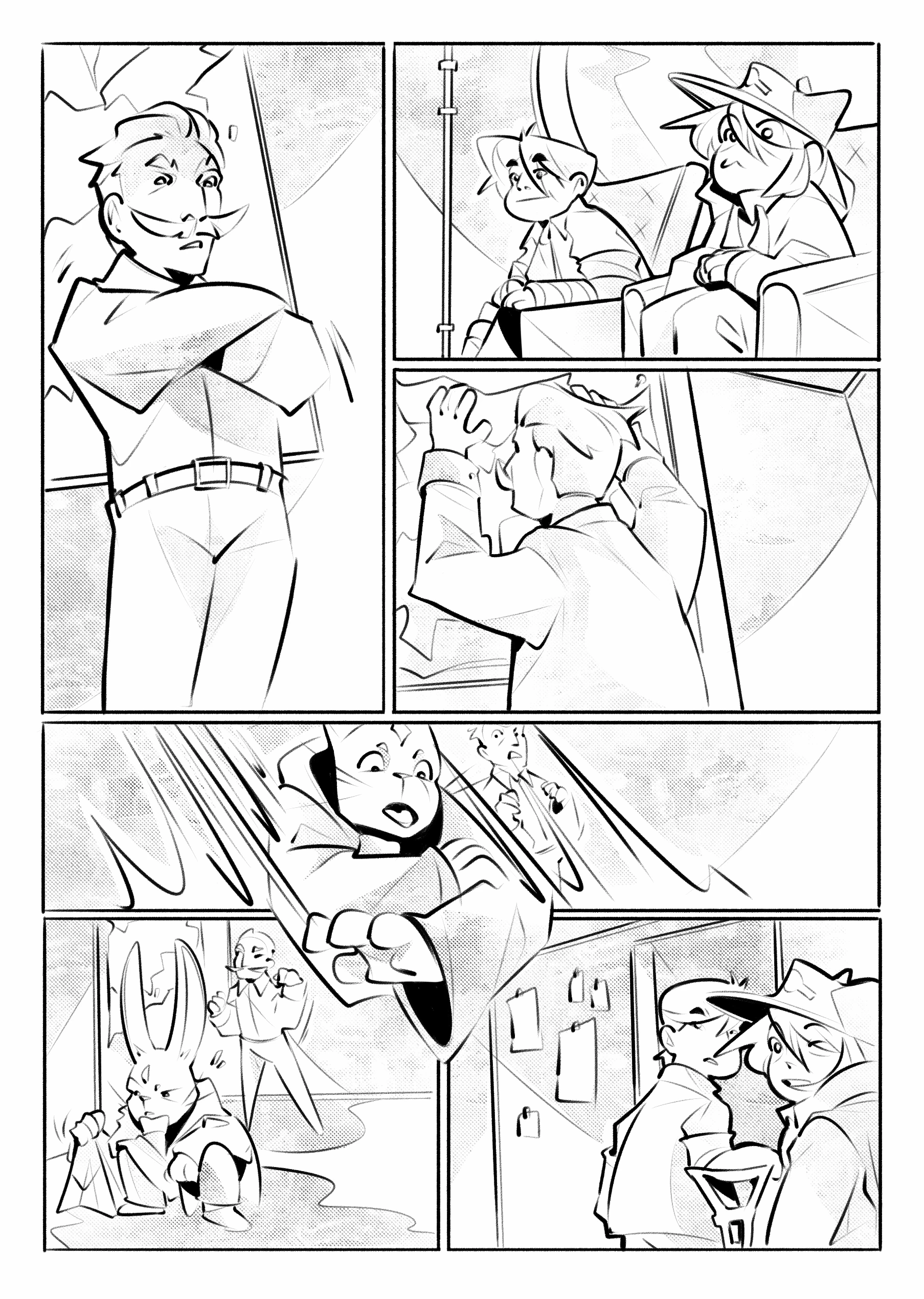 Комикс "Нойко и Марго" — Изображение №12 — Иллюстрация, Графика на Dprofile