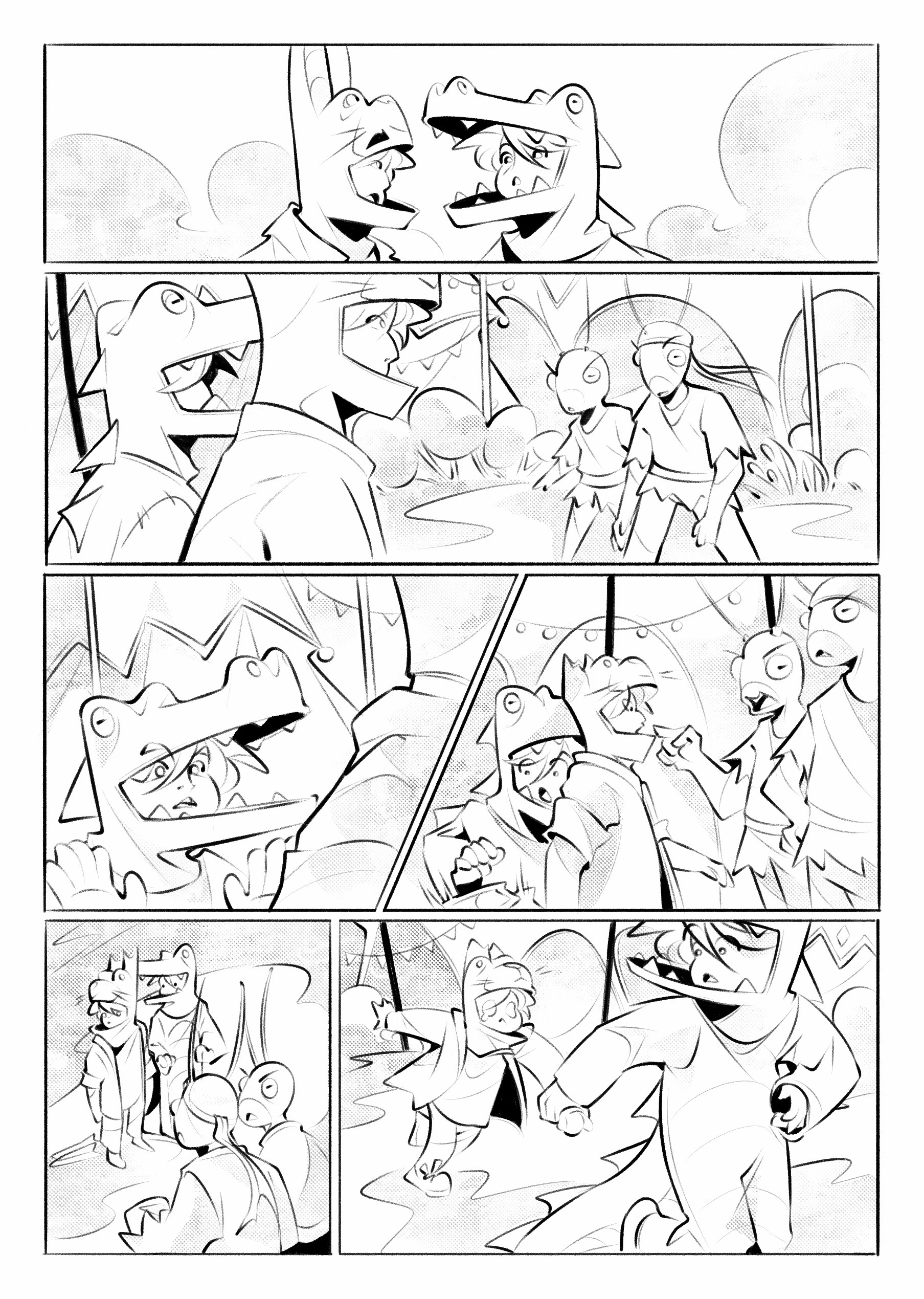 Комикс "Нойко и Марго" — Изображение №8 — Иллюстрация, Графика на Dprofile