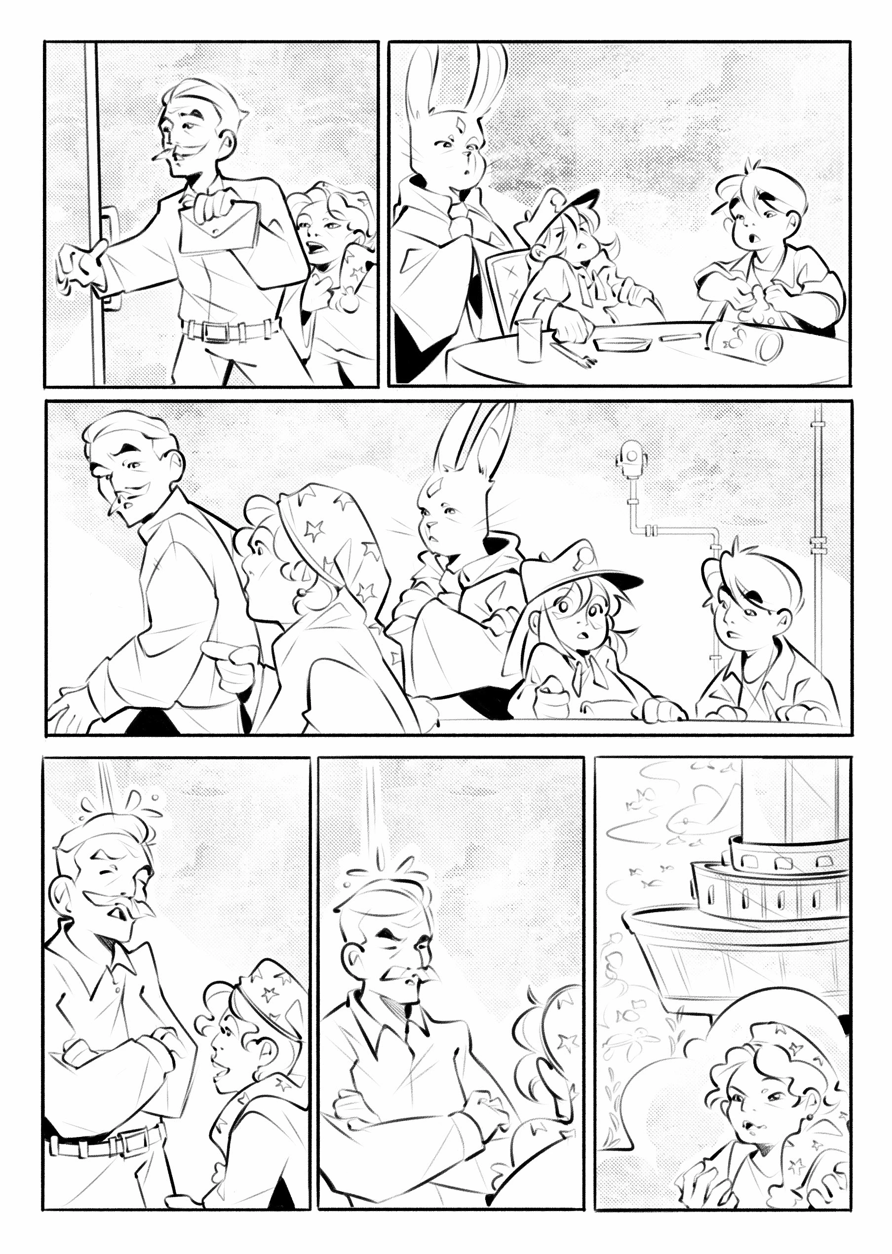 Комикс "Нойко и Марго" — Изображение №4 — Иллюстрация, Графика на Dprofile