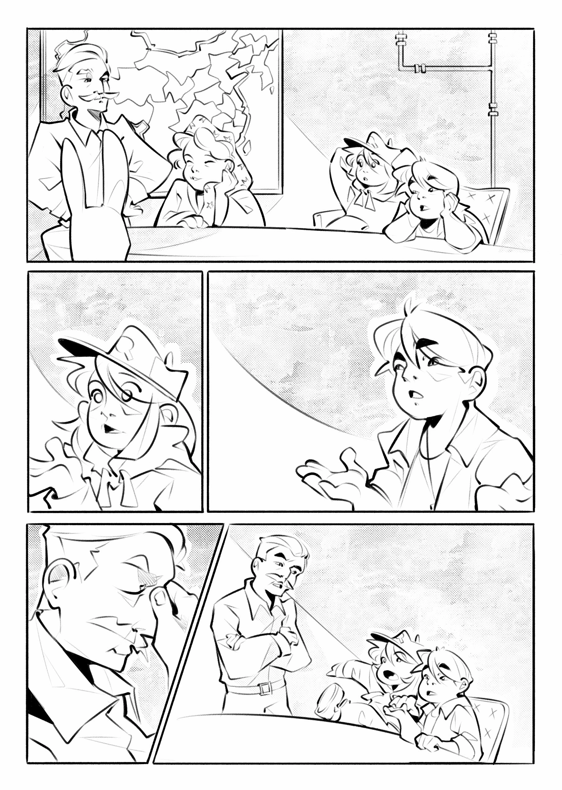 Комикс "Нойко и Марго" — Изображение №6 — Иллюстрация, Графика на Dprofile