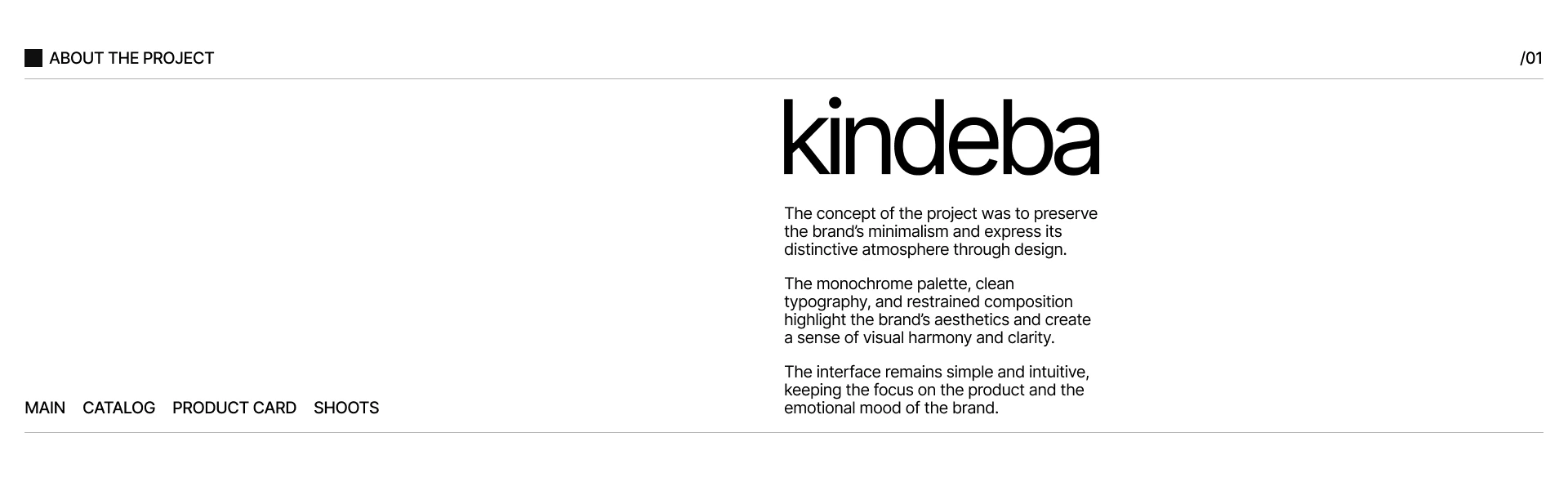 kindeba e-commerce — Изображение №2 — Интерфейсы на Dprofile