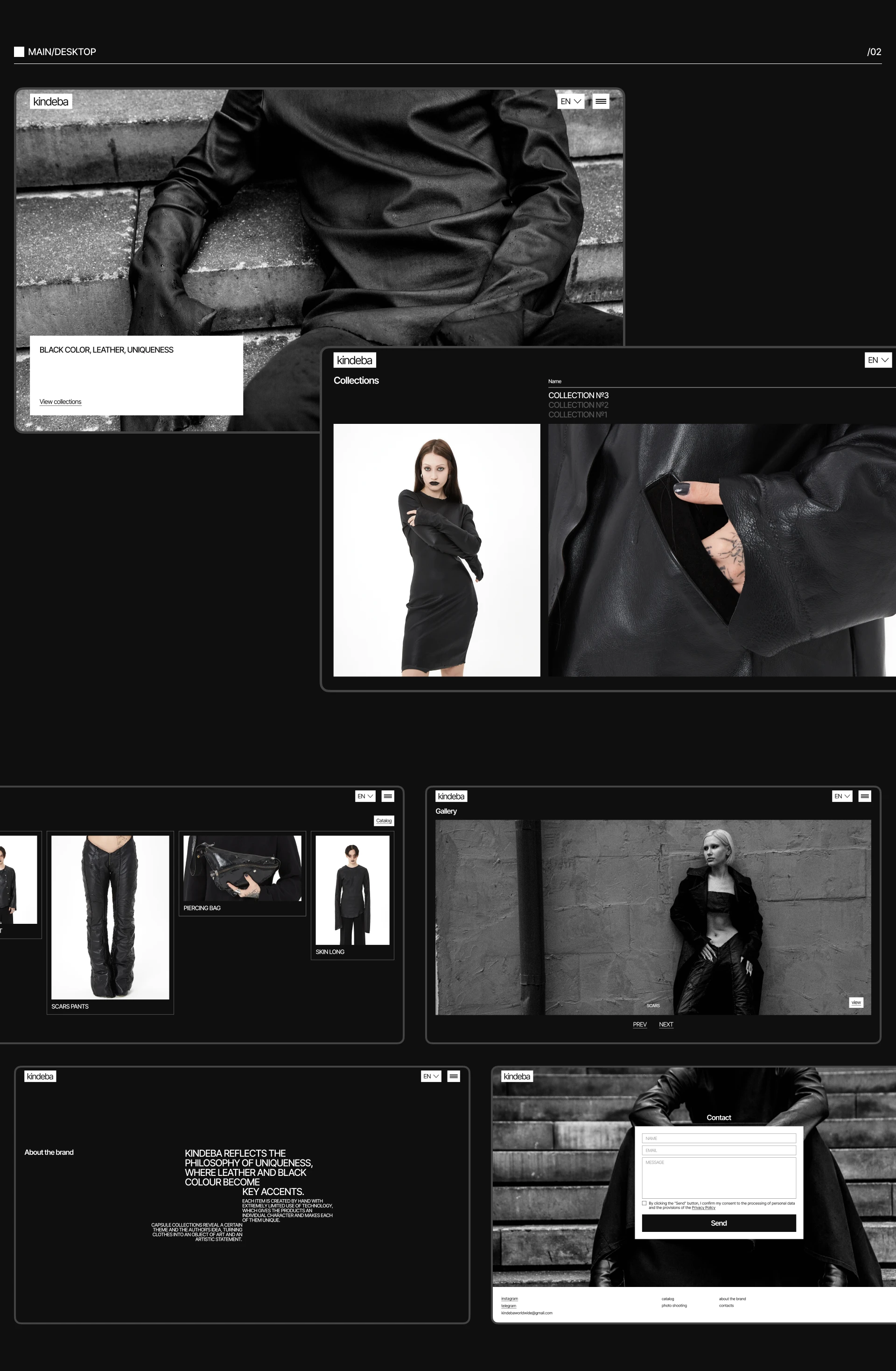 kindeba e-commerce — Изображение №3 — Интерфейсы на Dprofile