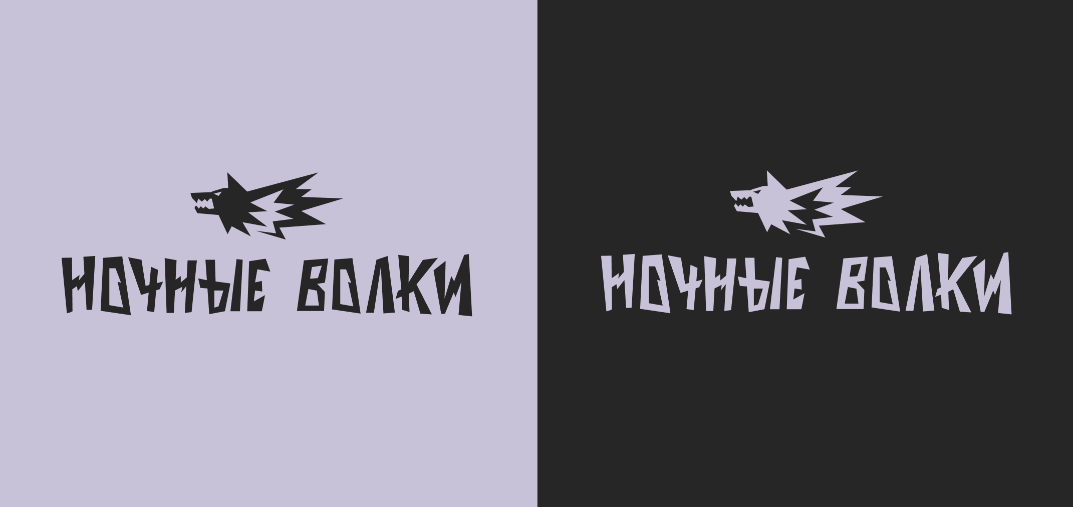 Графический комплекс для байк-центра «Ночные волки» — Изображение №2 — Брендинг на Dprofile