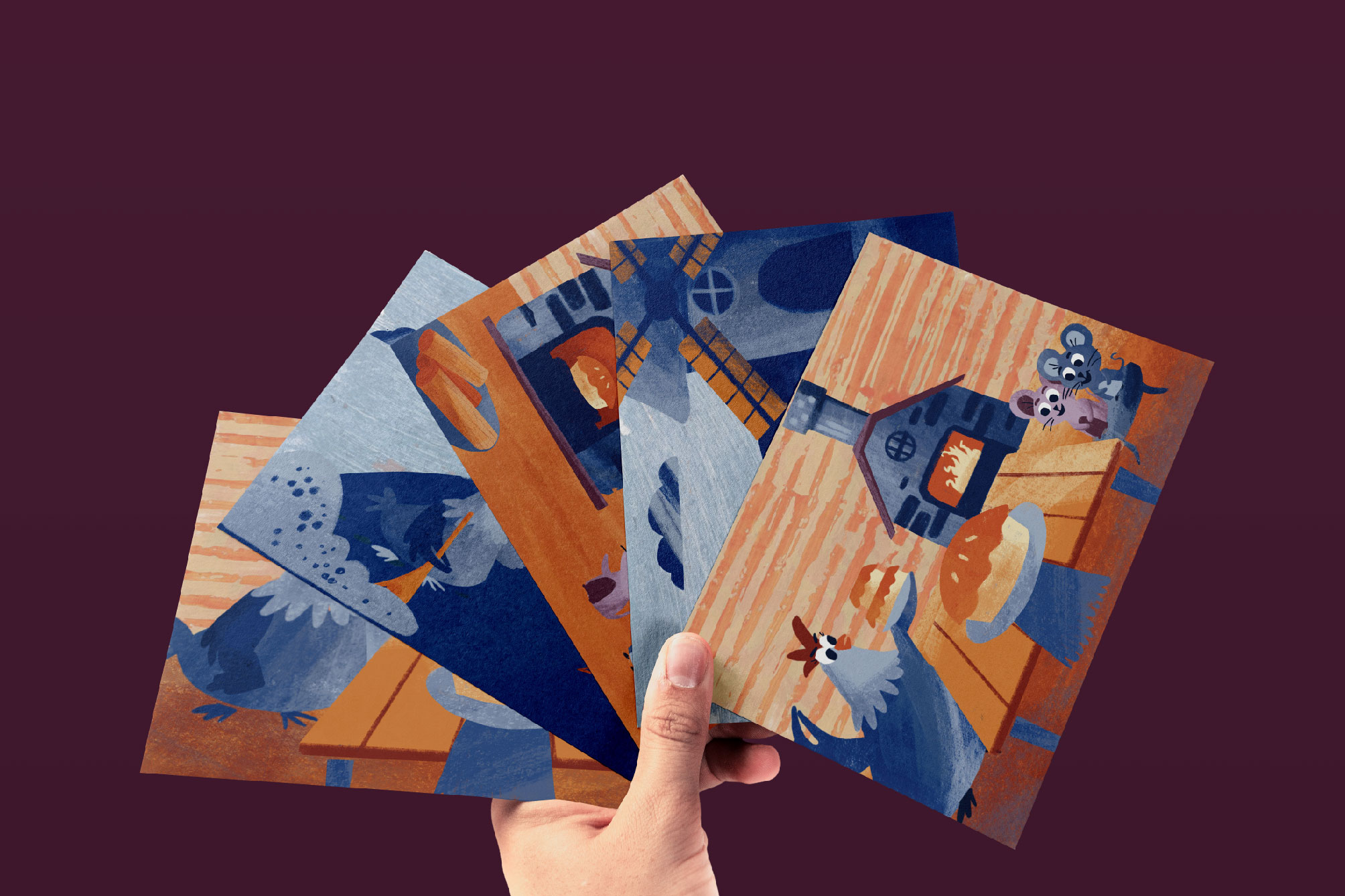 Иллюстрации к сказке «Колосок» — Изображение №4 — Иллюстрация на Dprofile