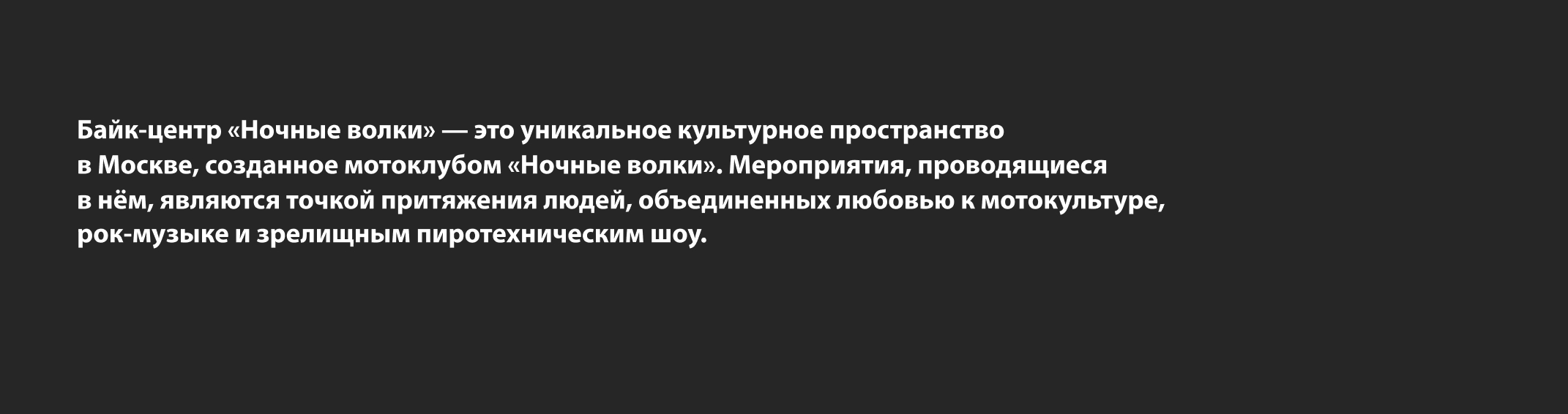 Байк-центр «Ночные волки» — Изображение №2 — Брендинг на Dprofile