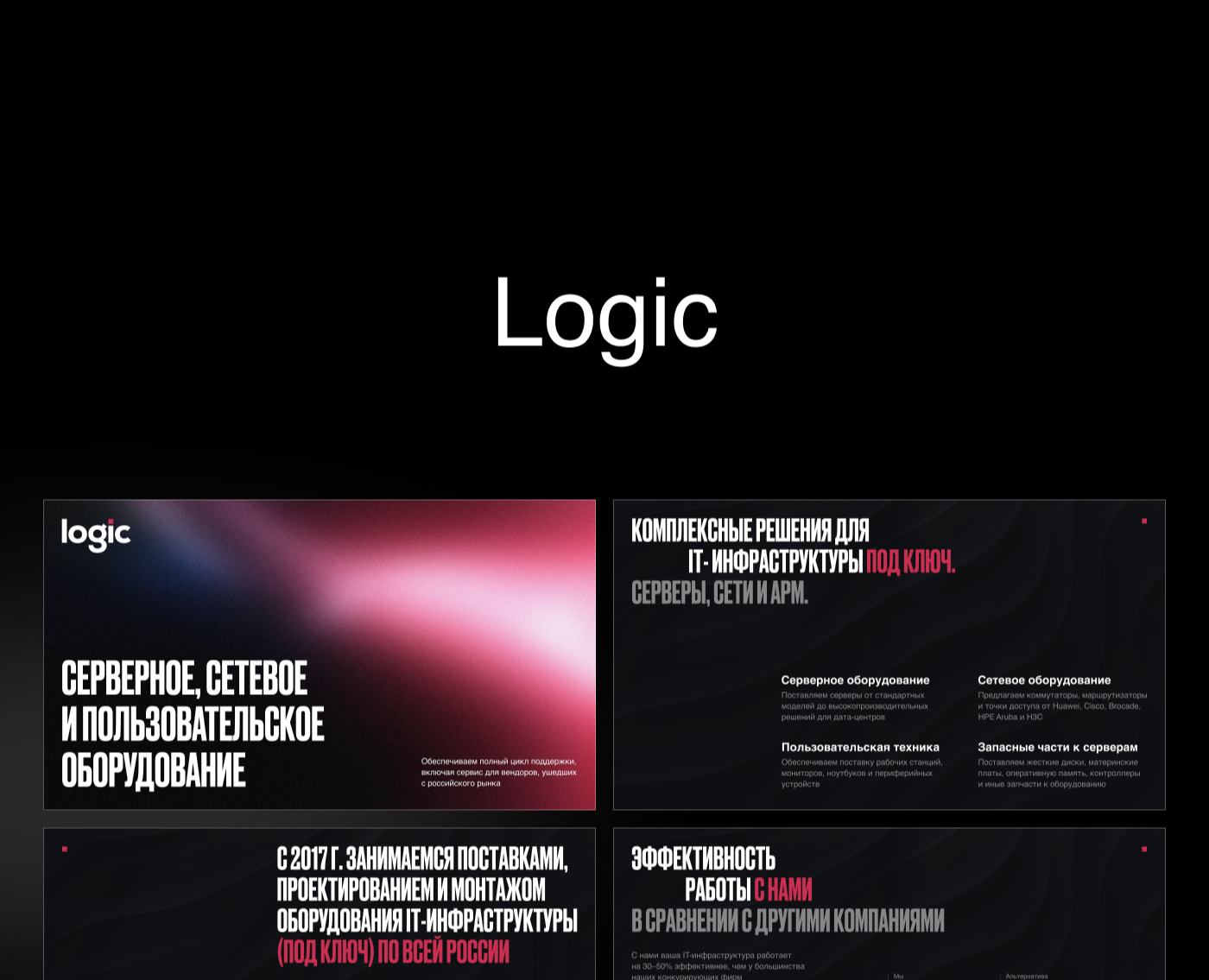Презентация Logic на Dprofile