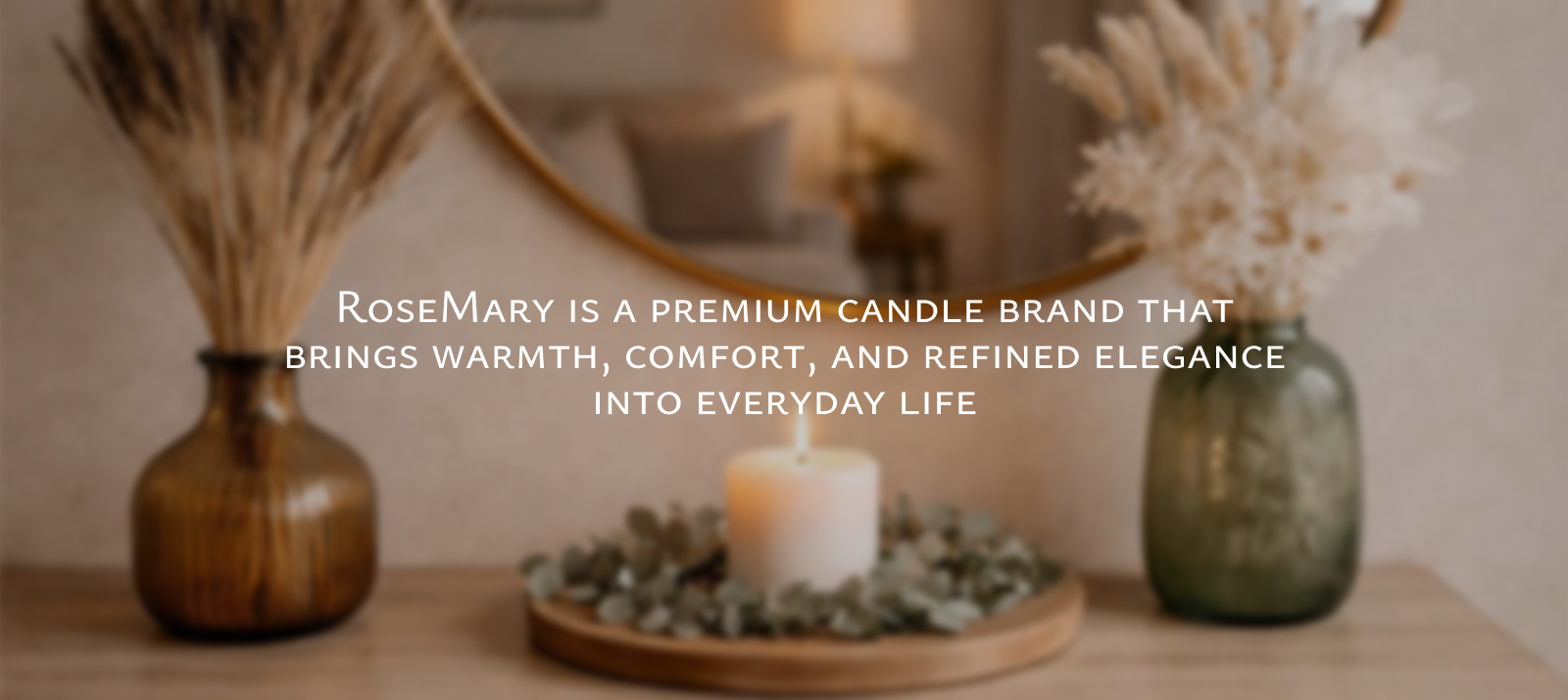 website. RoseMary. Premium candles — Изображение №2 — Интерфейсы, Брендинг на Dprofile