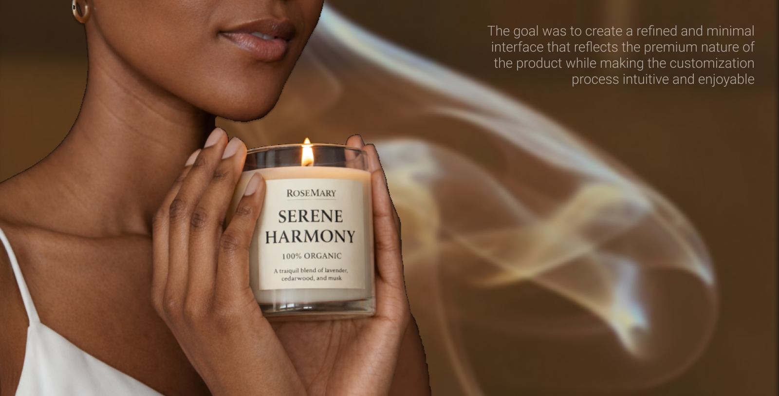 website. RoseMary. Premium candles — Изображение №3 — Интерфейсы, Брендинг на Dprofile