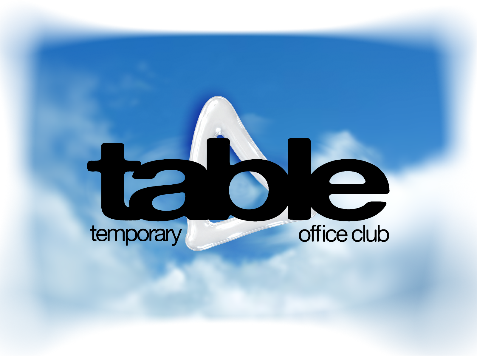 table – temporary office club — Изображение №1 — Интерфейсы, Брендинг на Dprofile