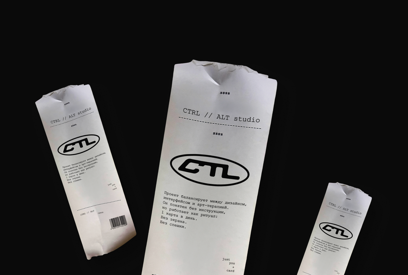 CTRL / ALT CARDS — Изображение №3 — Брендинг на Dprofile