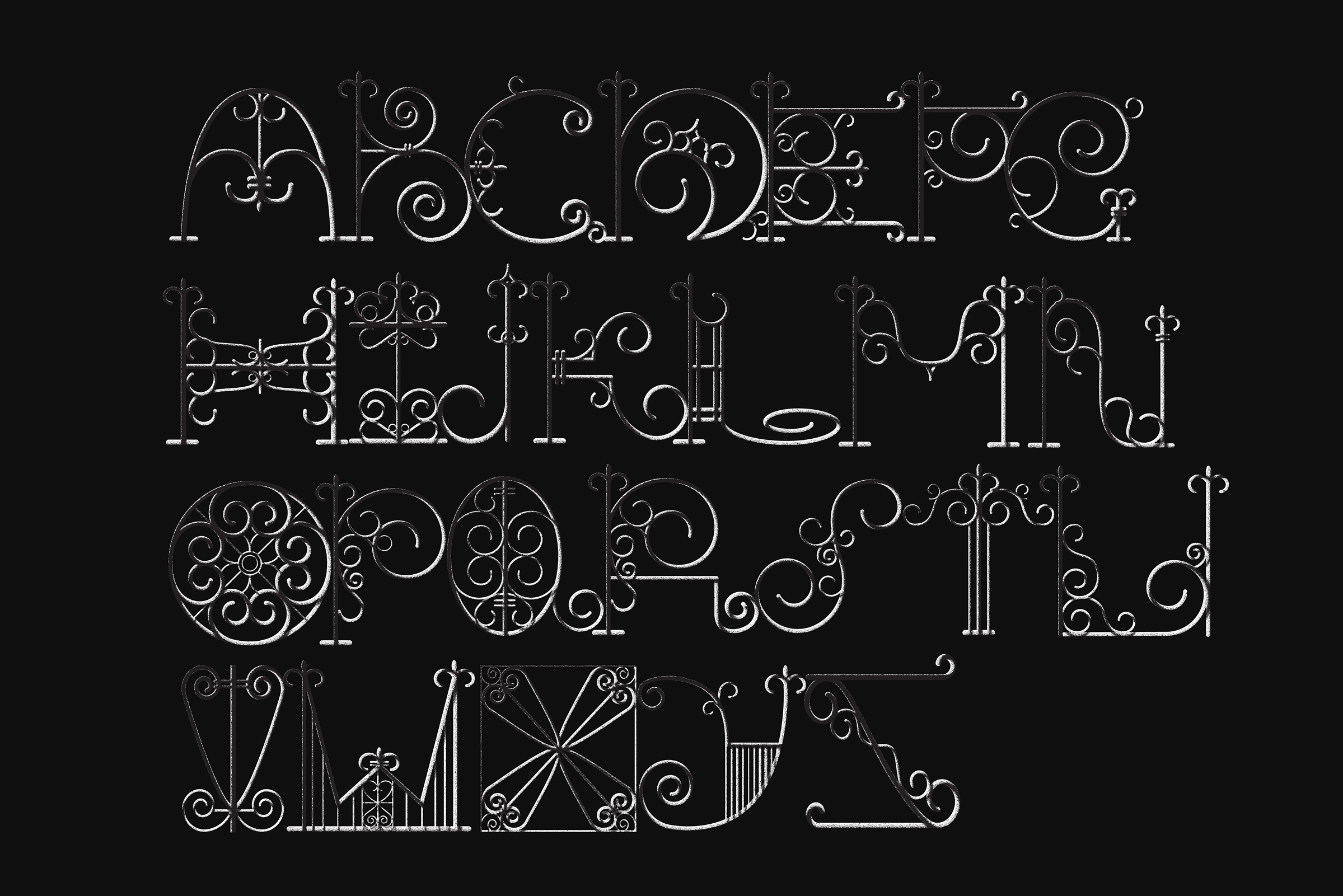FERO font — Изображение №2 — Графика на Dprofile