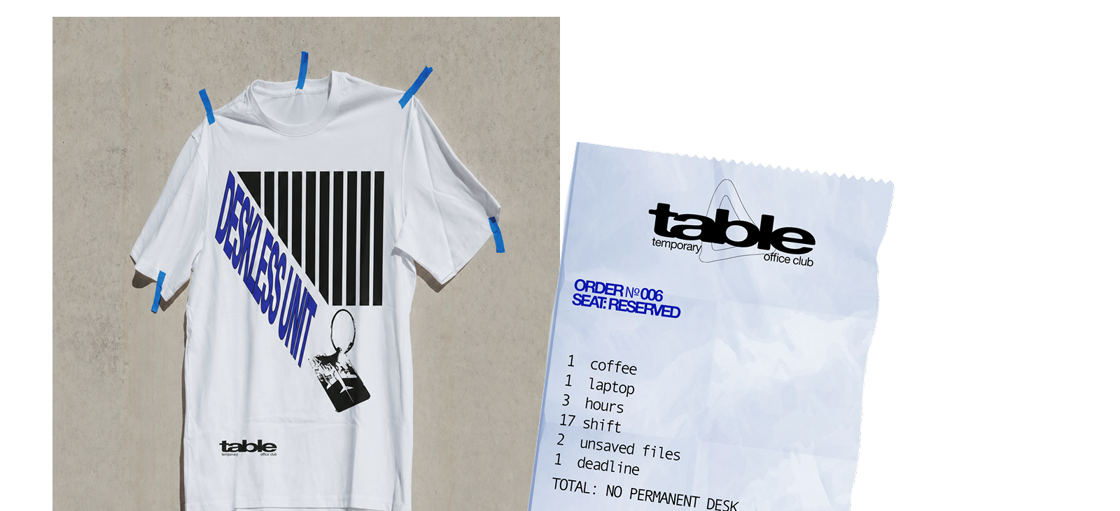 table – temporary office club — Изображение №5 — Интерфейсы, Брендинг на Dprofile