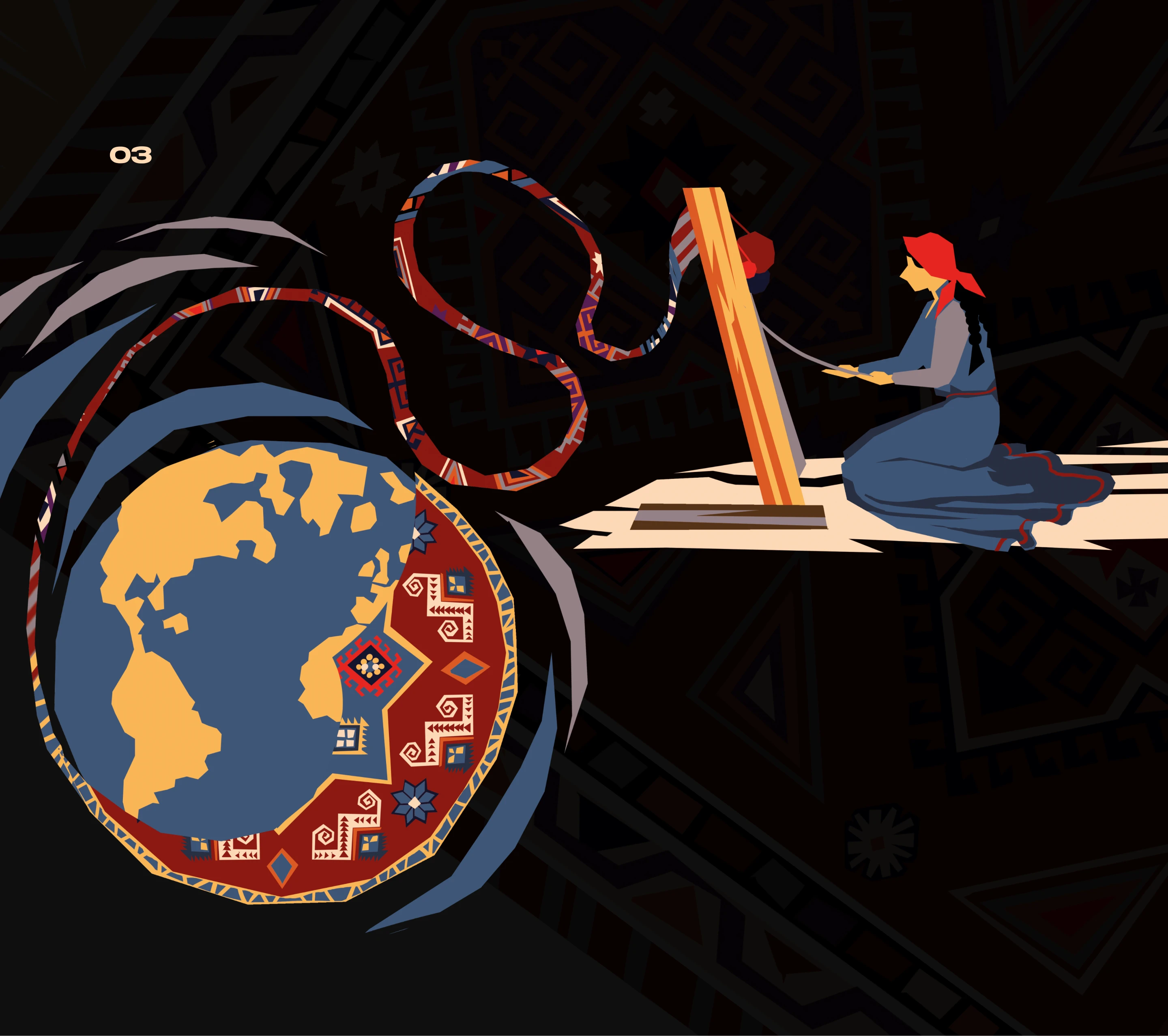 Анимированные иллюстрации "Гора ковров" — Изображение №3 — Иллюстрация, Анимация на Dprofile