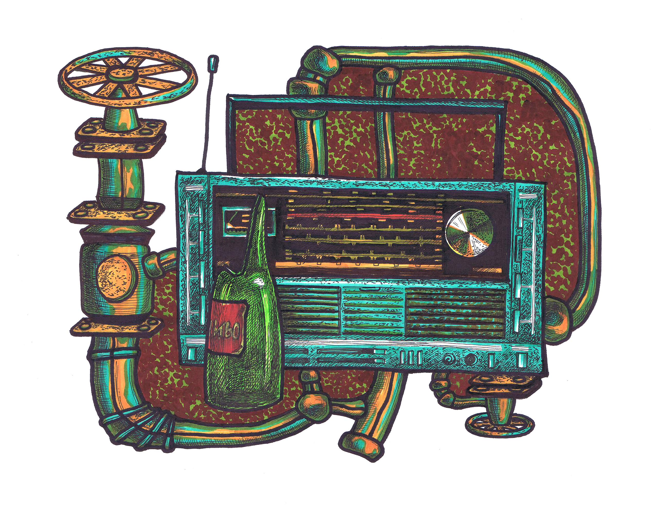 Поглубже! №02 — Изображение №6 — Иллюстрация, Графика на Dprofile