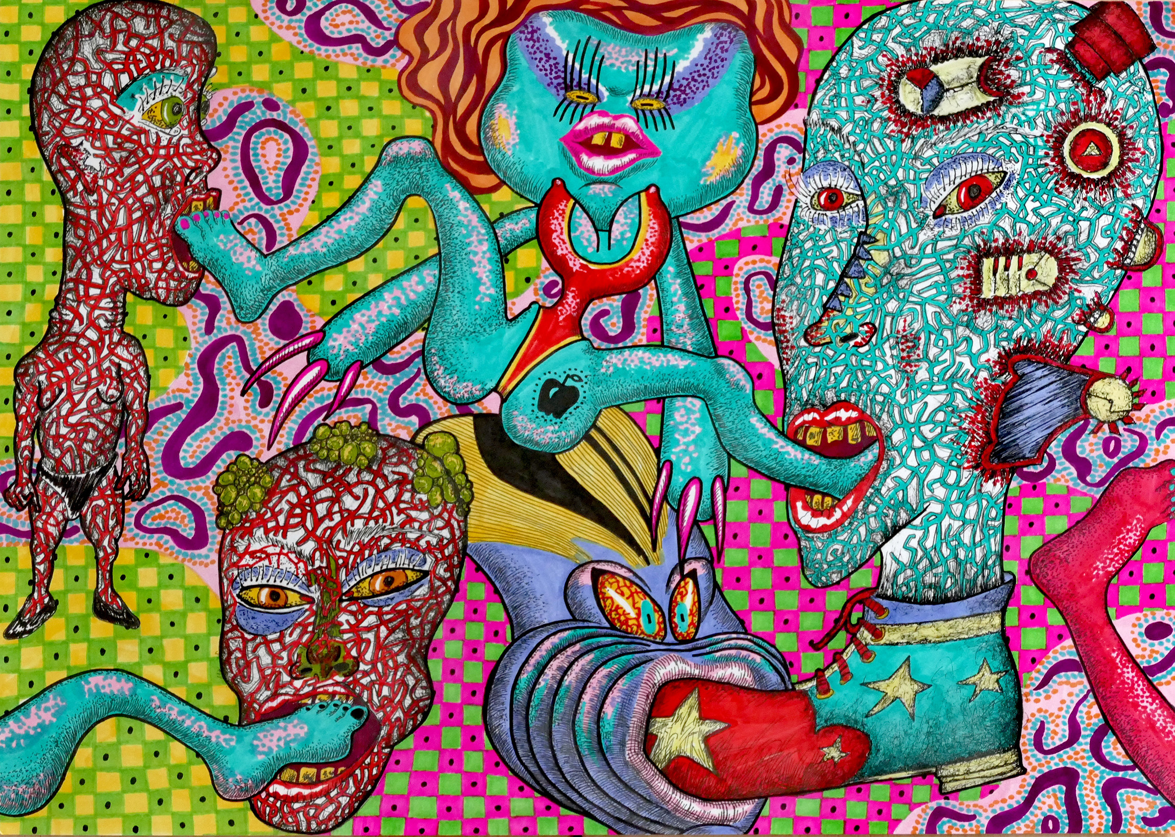 ANNAAPOLI x SNΔKE TEMPLE — Изображение №3 — Иллюстрация, Графика на Dprofile