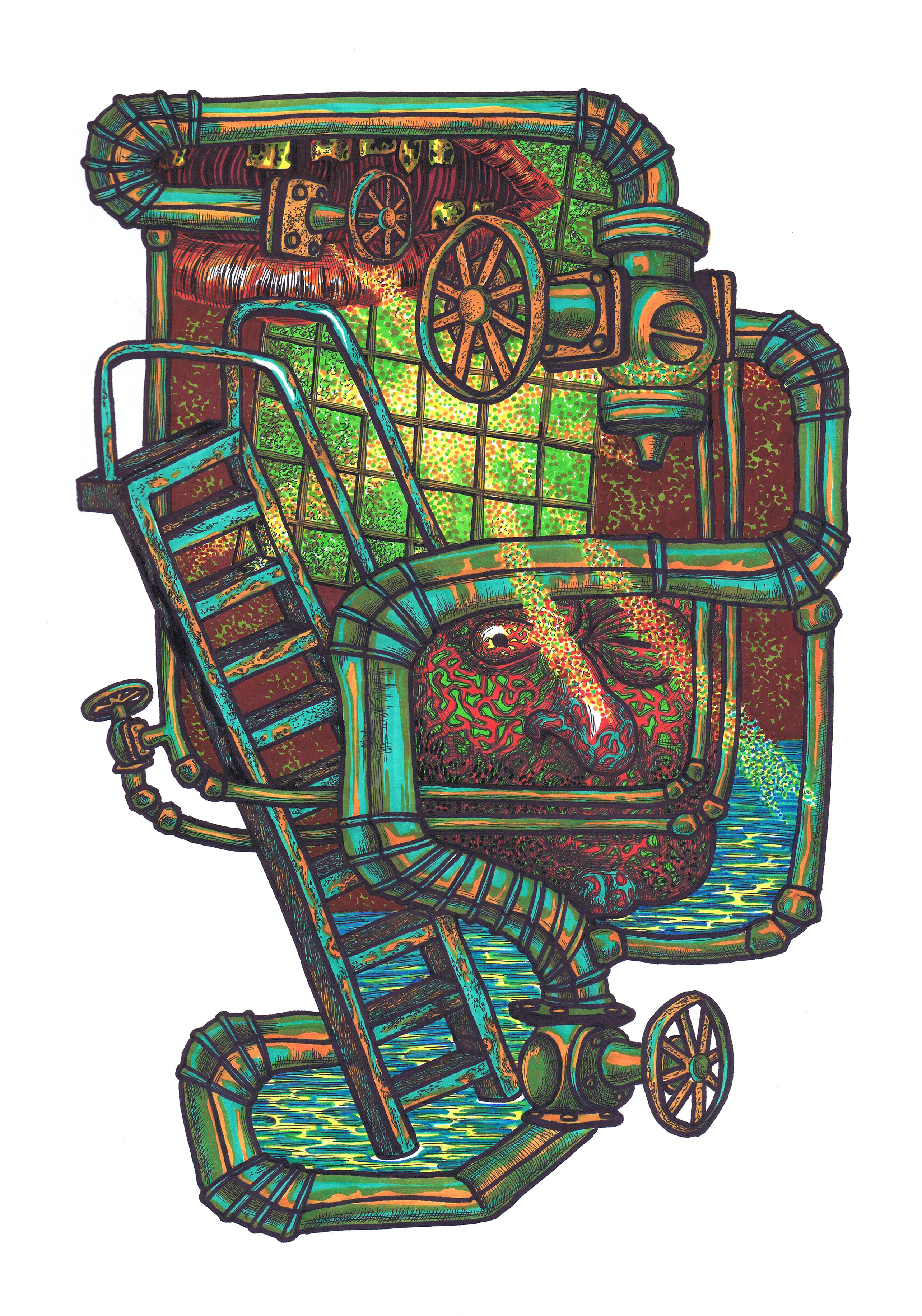 Поглубже! №02 — Изображение №1 — Иллюстрация, Графика на Dprofile