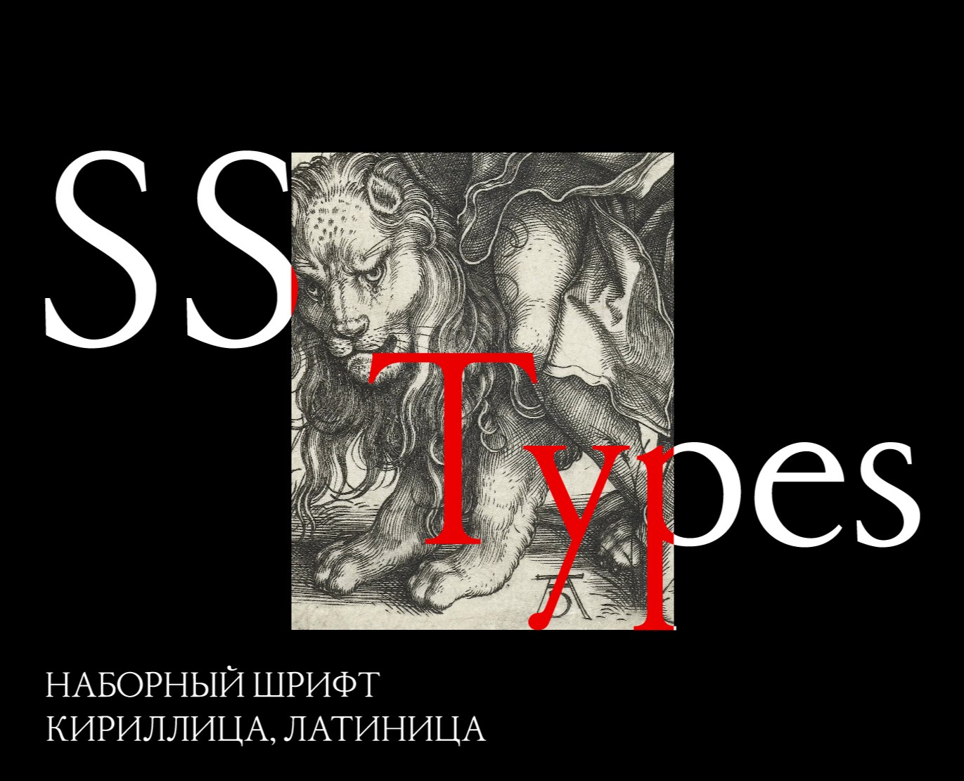 Наборный шрифт SS Type — Графика на Dprofile