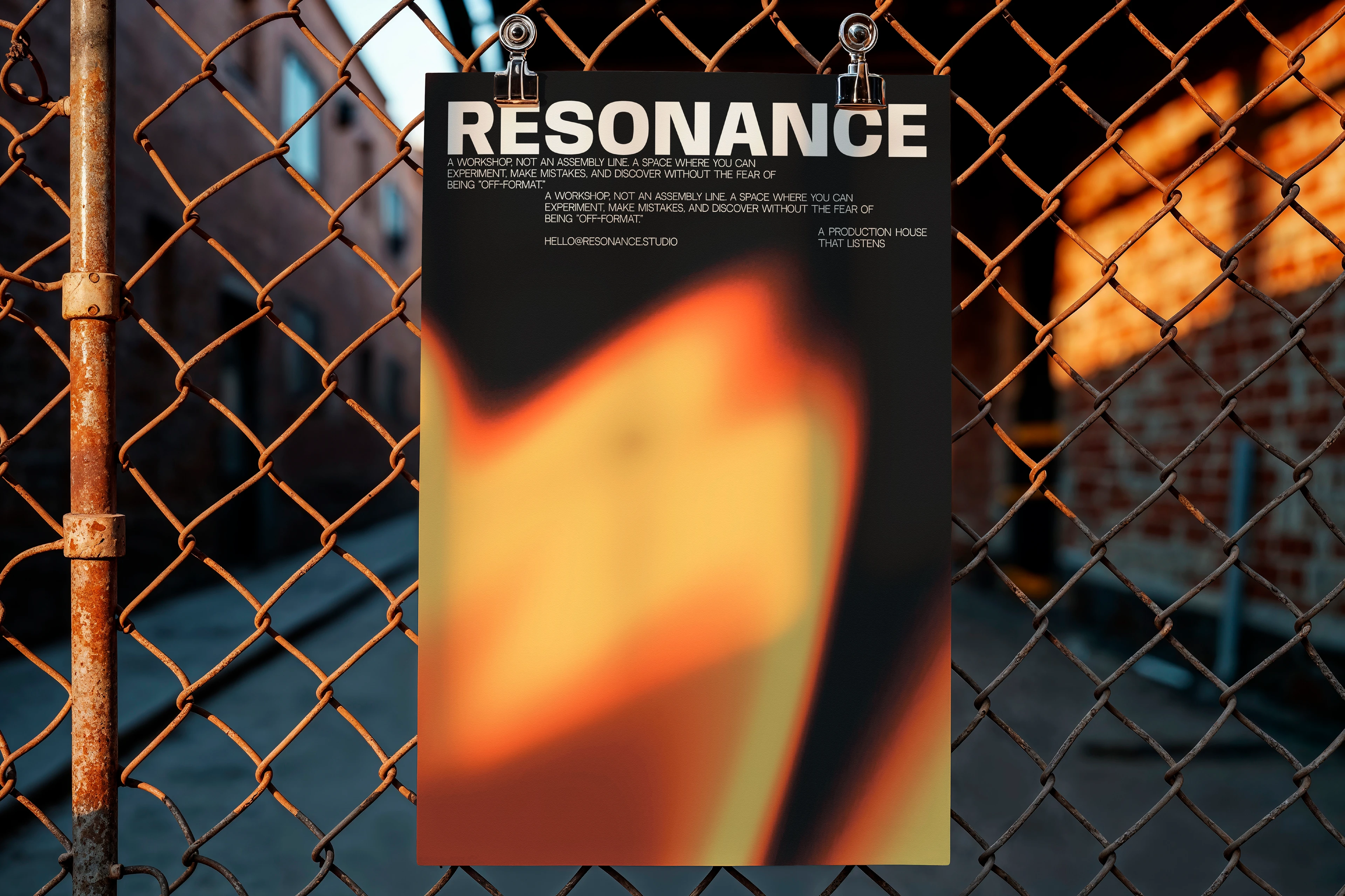 RESONANCE | music production — Изображение №12 — Брендинг, Графика на Dprofile