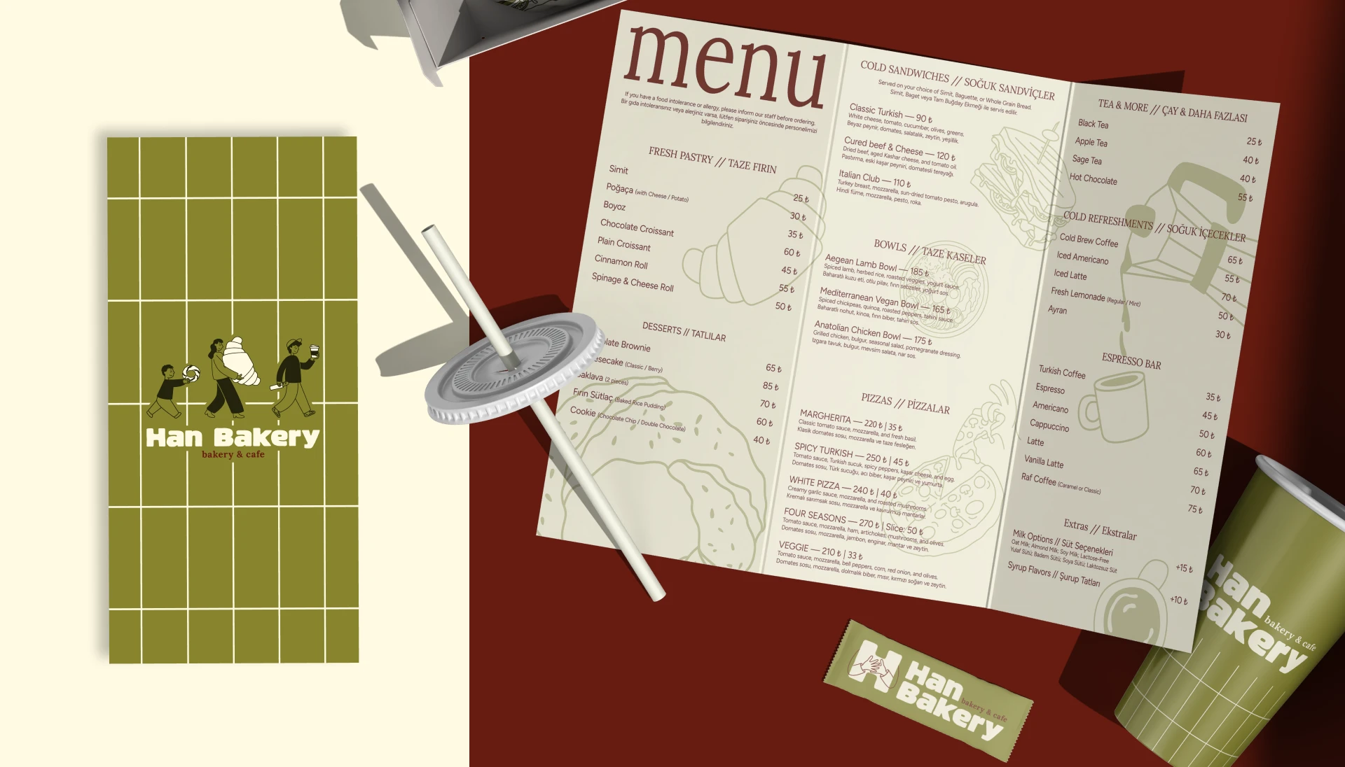 Han Bakery | Brand Identity — Изображение №16 — Брендинг на Dprofile