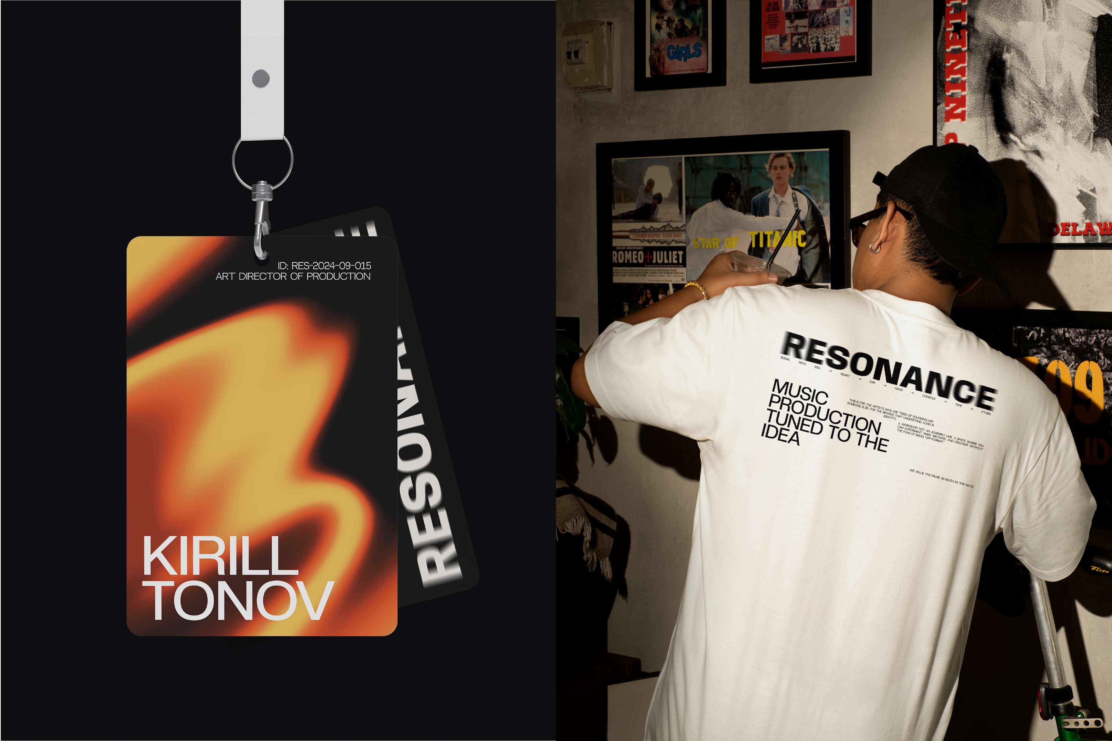 RESONANCE | music production — Изображение №5 — Брендинг, Графика на Dprofile