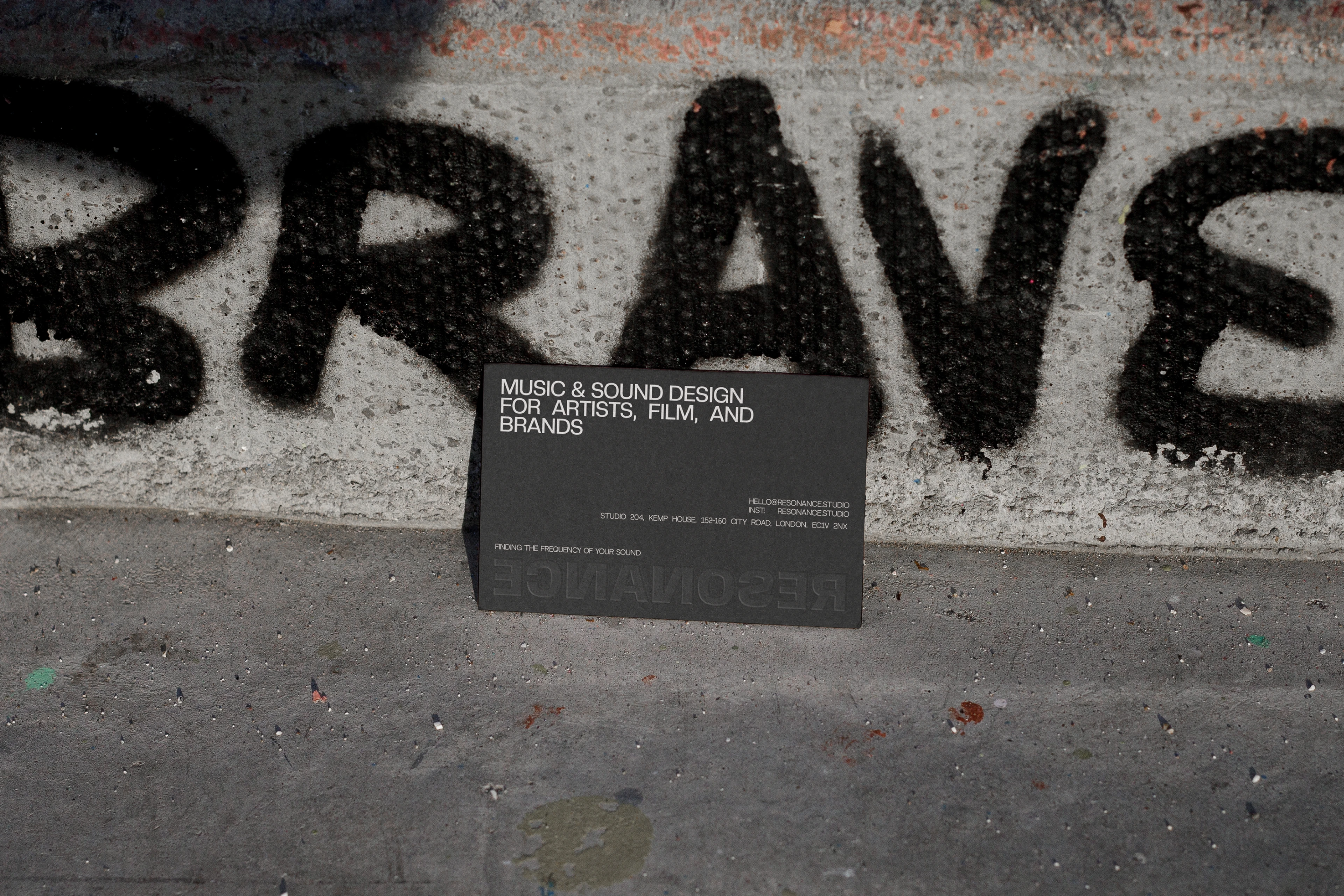 RESONANCE | music production — Изображение №11 — Брендинг, Графика на Dprofile