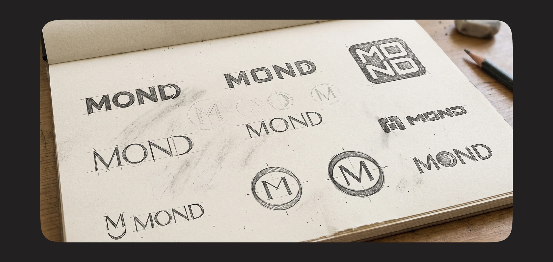 MOND | Logo design | Разработка логотипа — Изображение №2 — Брендинг на Dprofile
