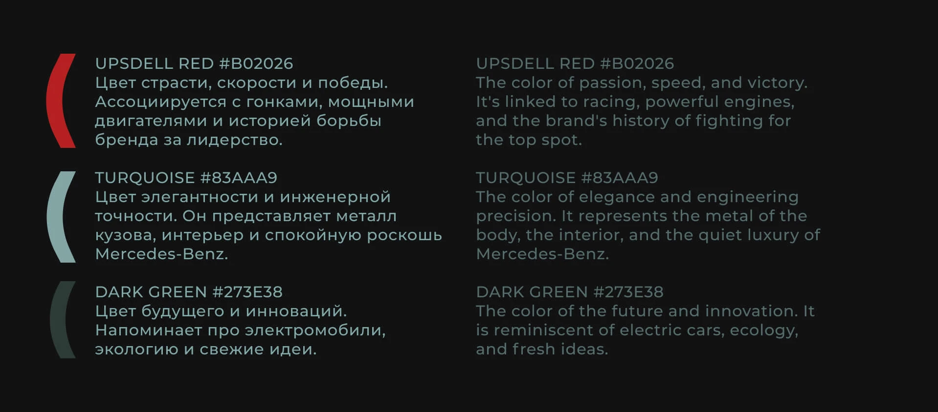 MERCEDES | CONCEPT MAGAZINE — Изображение №6 — Брендинг, Графика на Dprofile