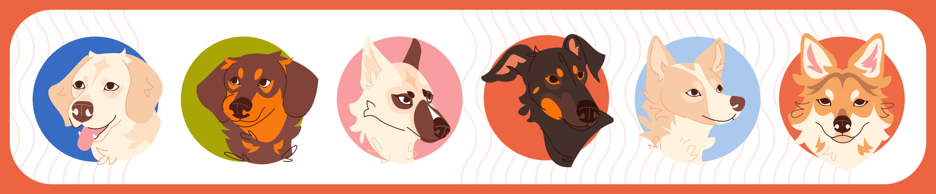 Иллюстрации собак | Открытки — Изображение №2 — Иллюстрация на Dprofile