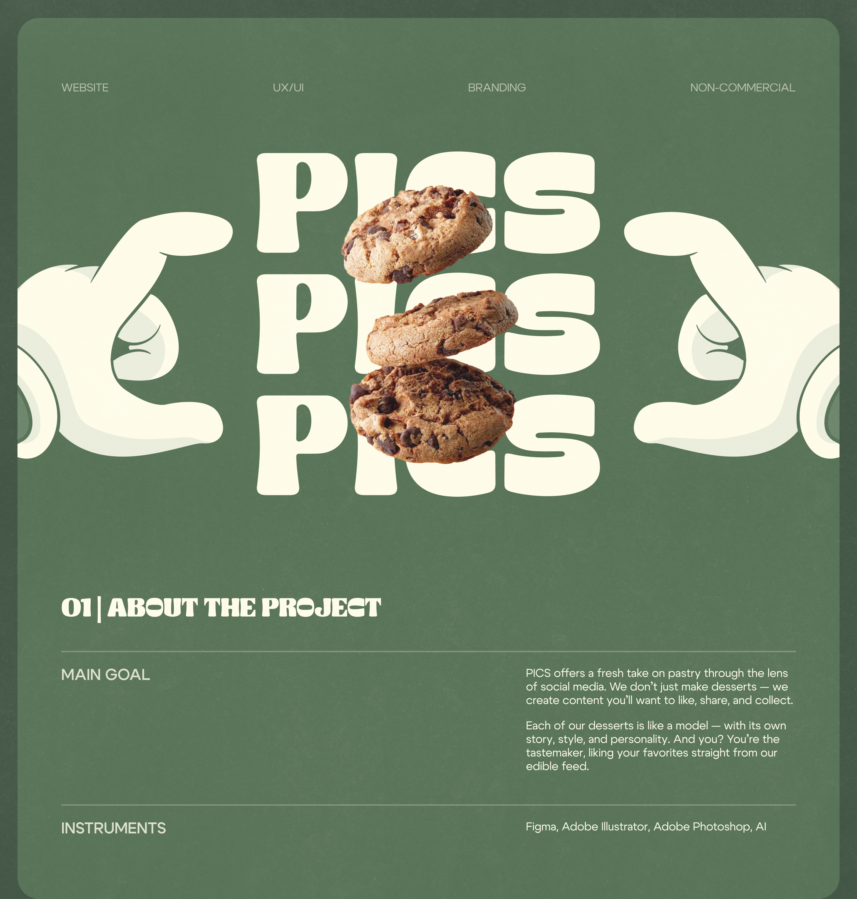 PICS | LANDING | UX UI — Изображение №1 — Интерфейсы, Иллюстрация на Dprofile