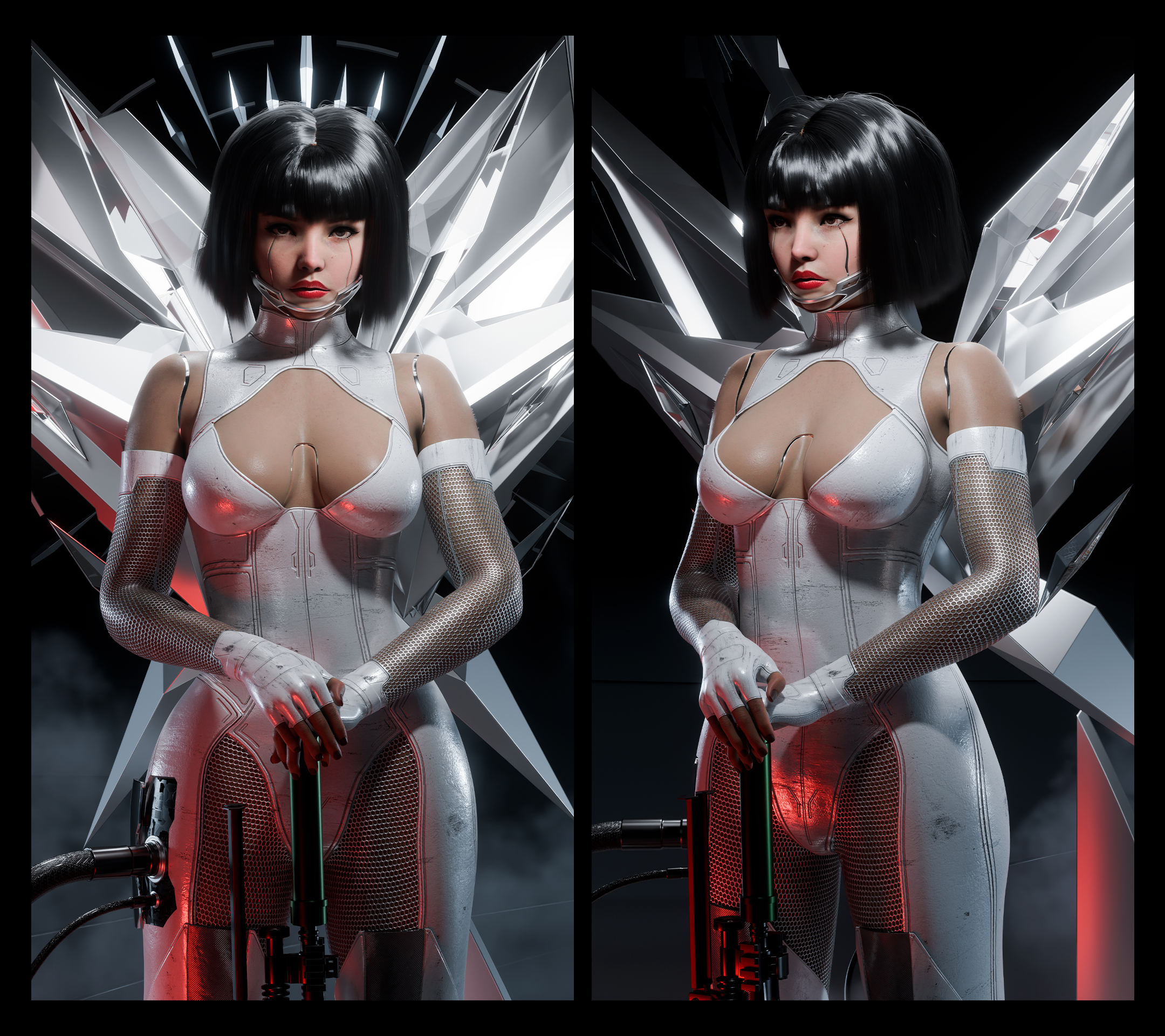 The war in paradise — Изображение №2 — Иллюстрация, 3D на Dprofile