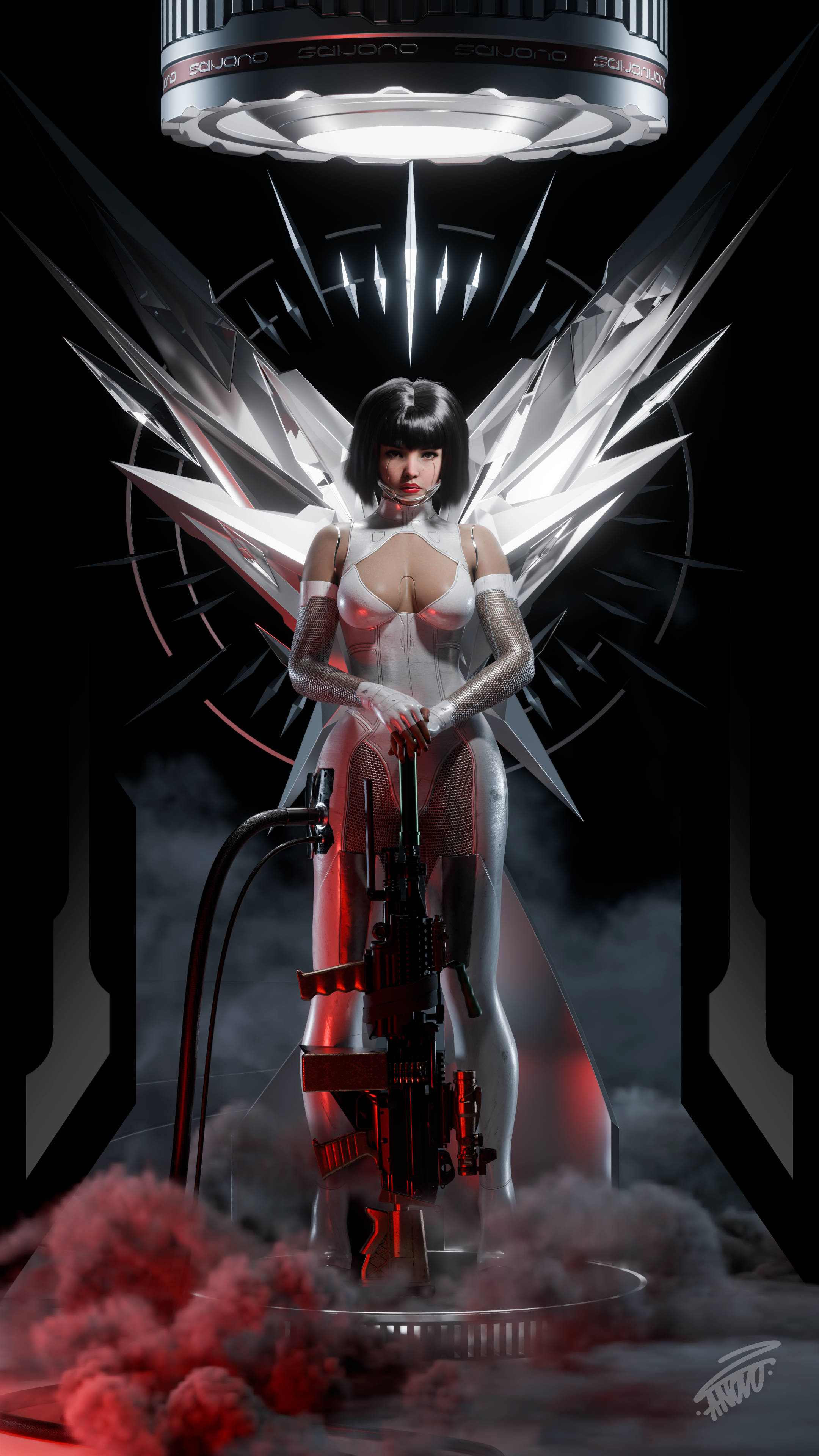 The war in paradise — Изображение №3 — Иллюстрация, 3D на Dprofile