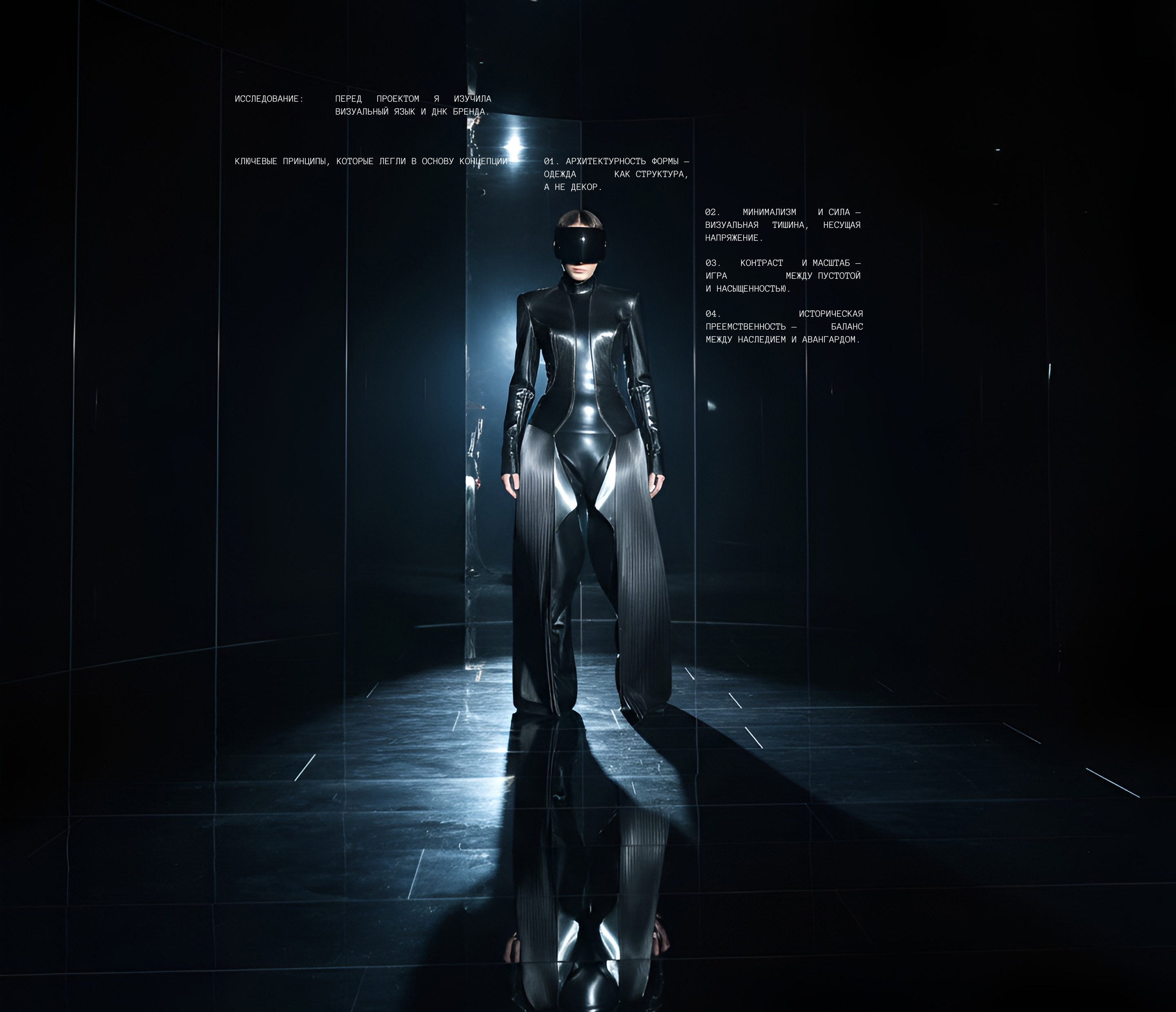 Сайт - история бренда  BALENCIAGA — Изображение №4 — Интерфейсы на Dprofile