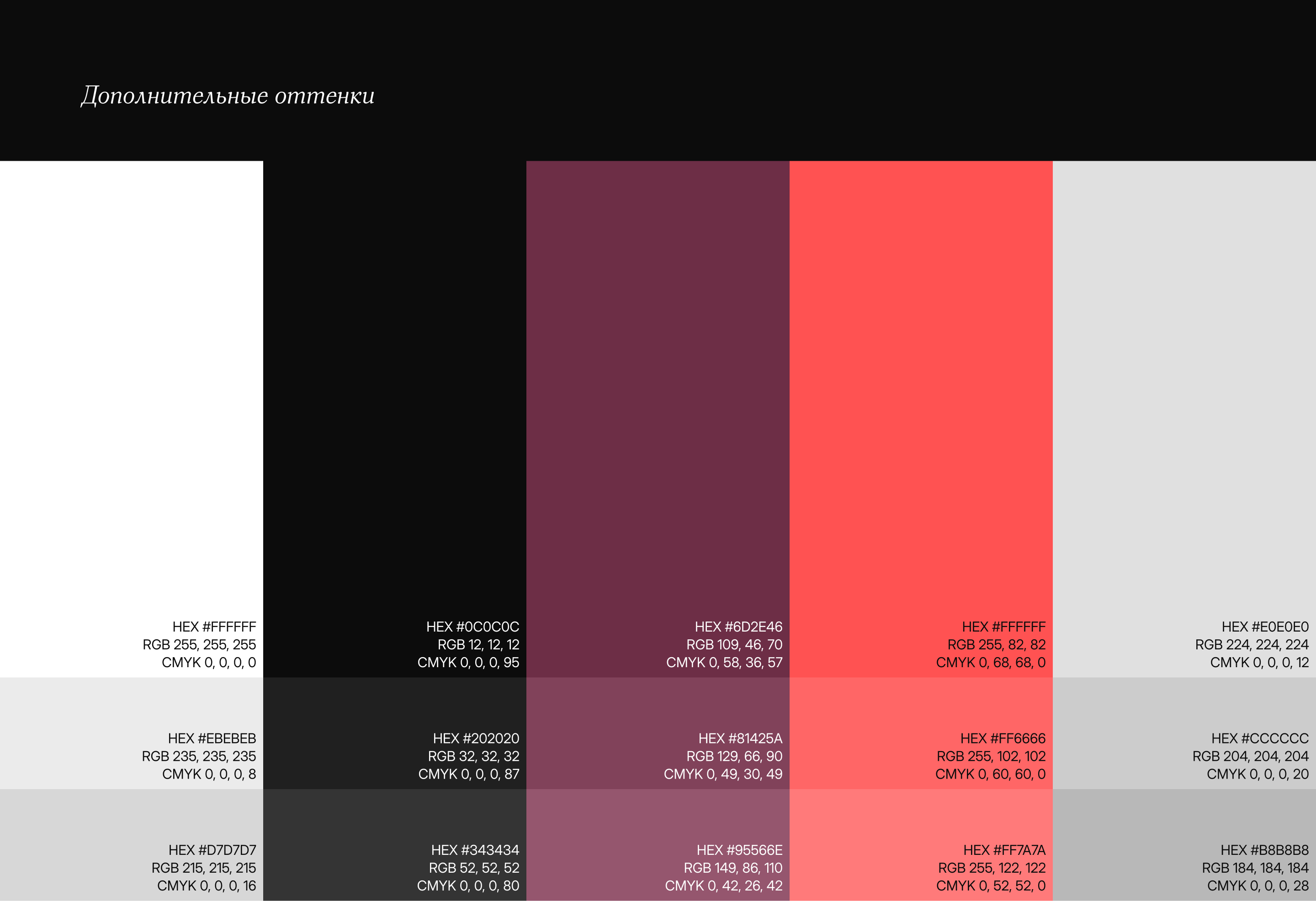 Гайдлайн бренда - KINOGOROD — Изображение №13 — Интерфейсы, Брендинг на Dprofile