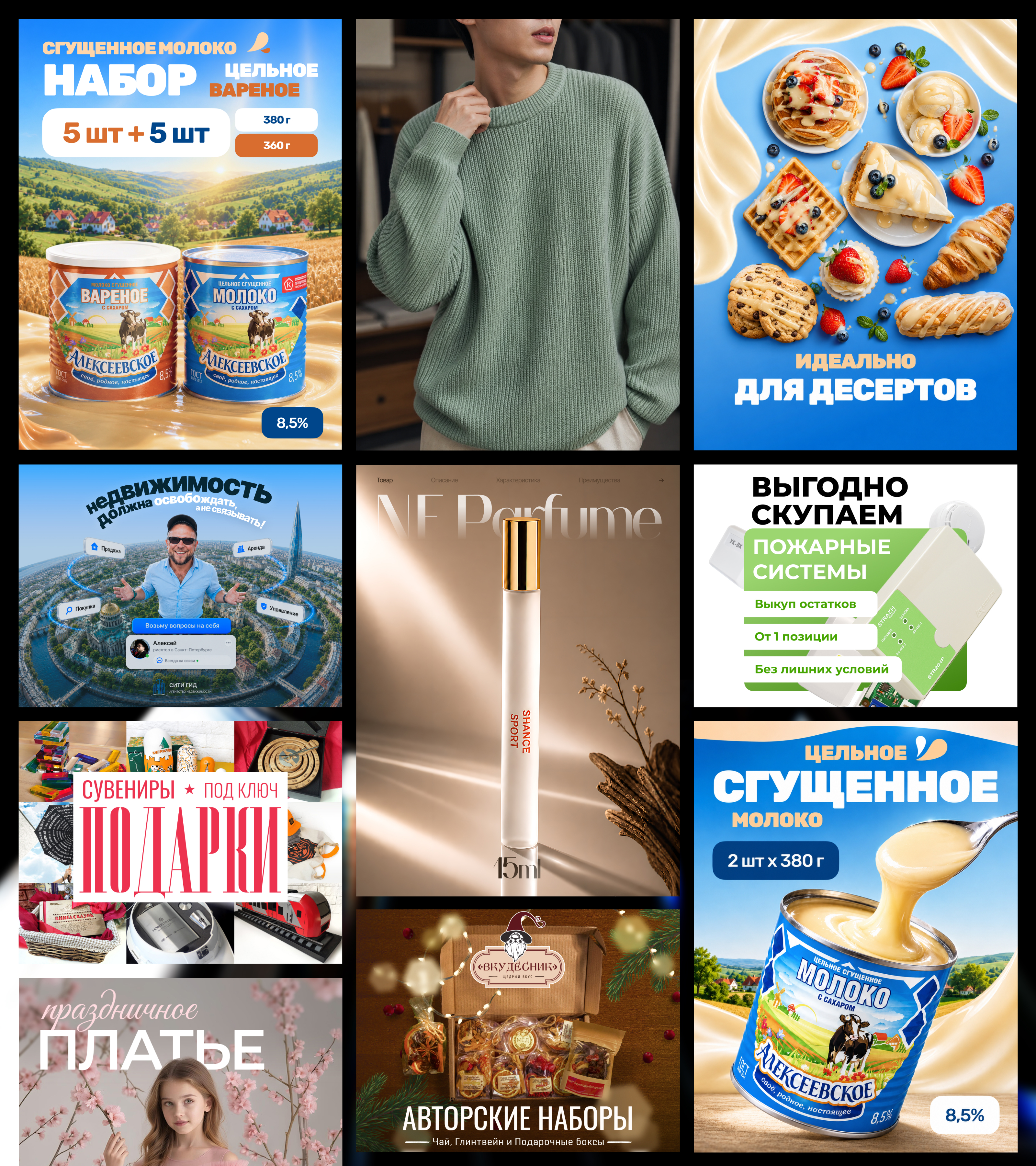 Карточки для товаров и услуг | Сборник — Изображение №5 — Маркетинг, Нейро на Dprofile