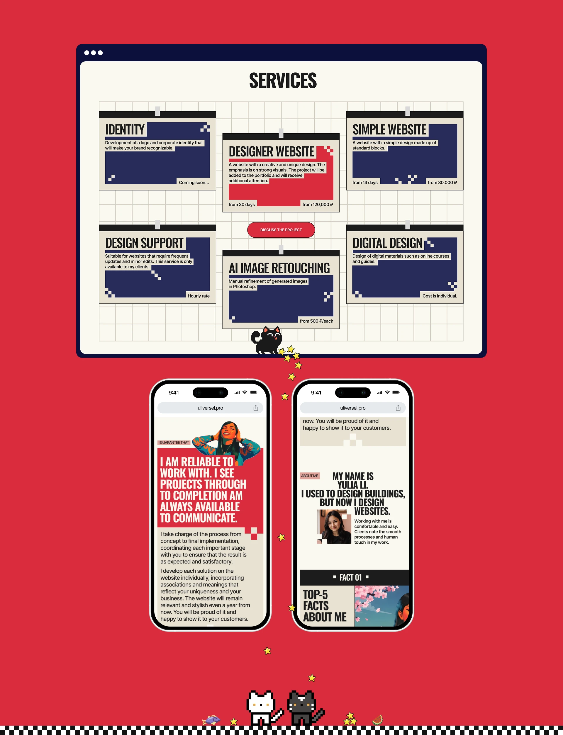 Digital portfolio | Yulia Li — Изображение №7 — Интерфейсы, Иллюстрация на Dprofile