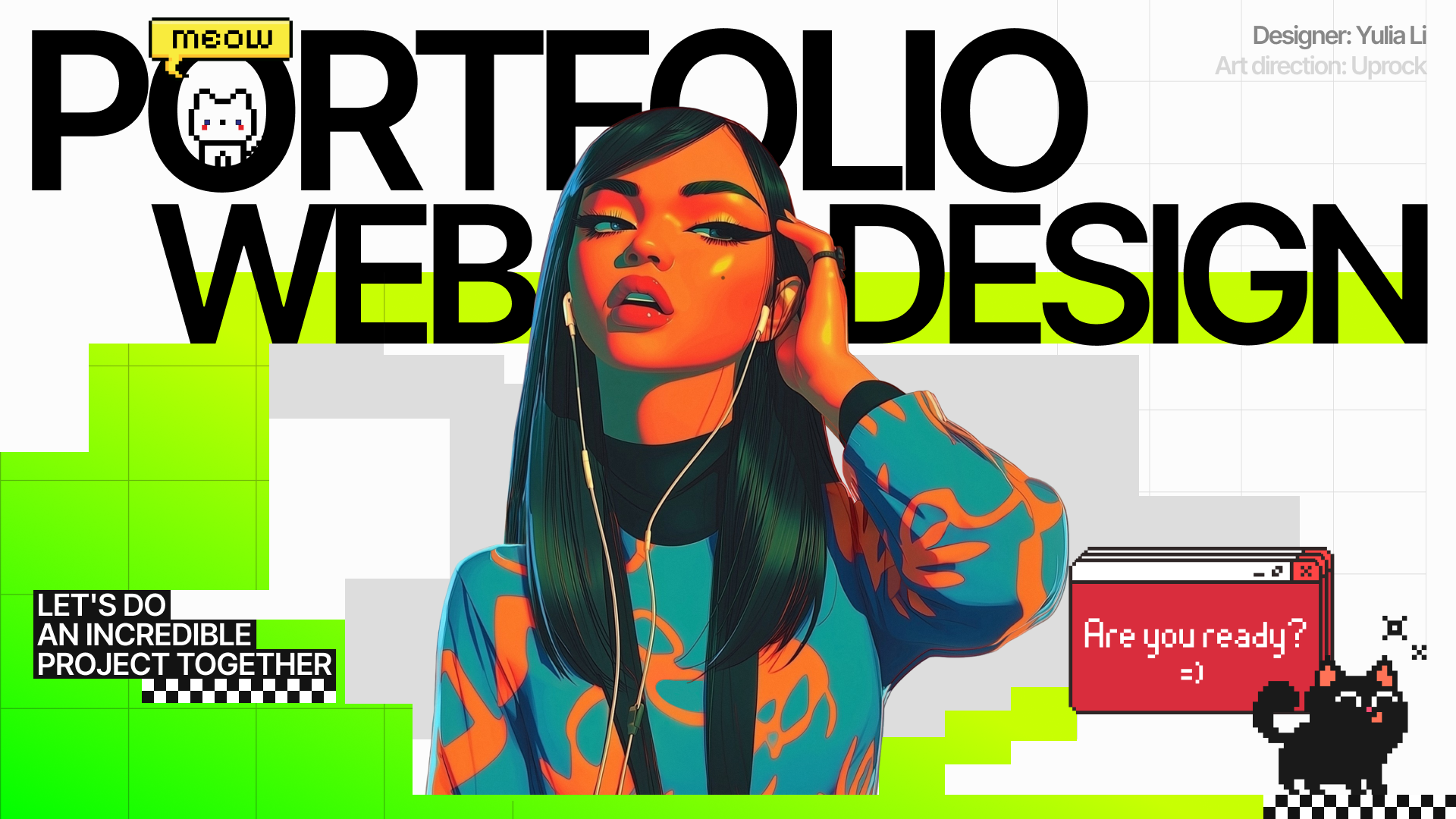 Digital portfolio | Yulia Li — Изображение №1 — Интерфейсы, Иллюстрация на Dprofile