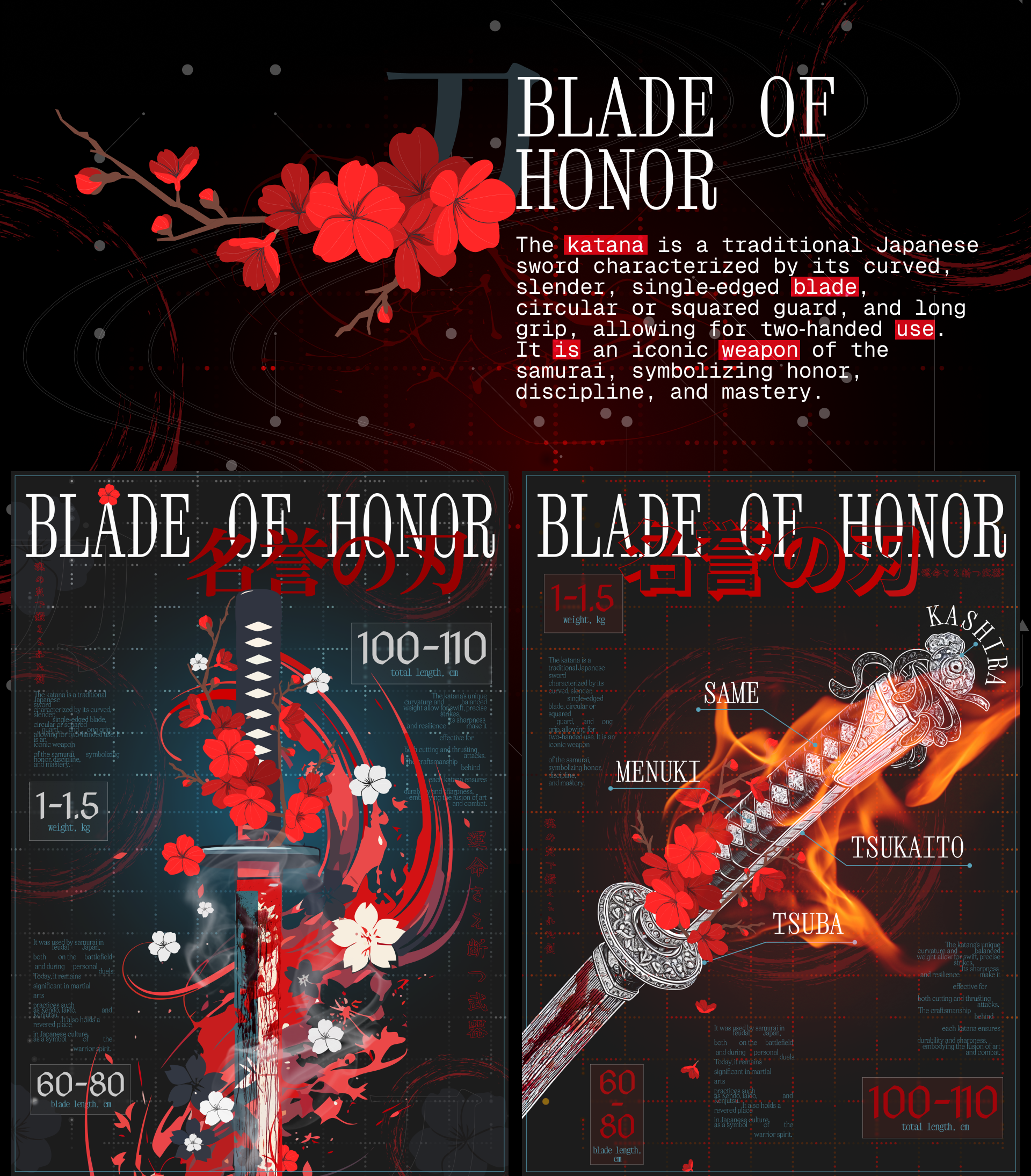 Дизайн серии постеров Onna-bugeisha — Изображение №4 — Графика, Нейро на Dprofile