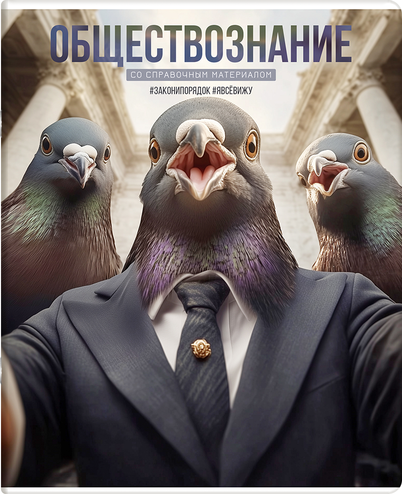 Селфи. Серия школьных тетрадей — Изображение №8 — Иллюстрация, Графика на Dprofile