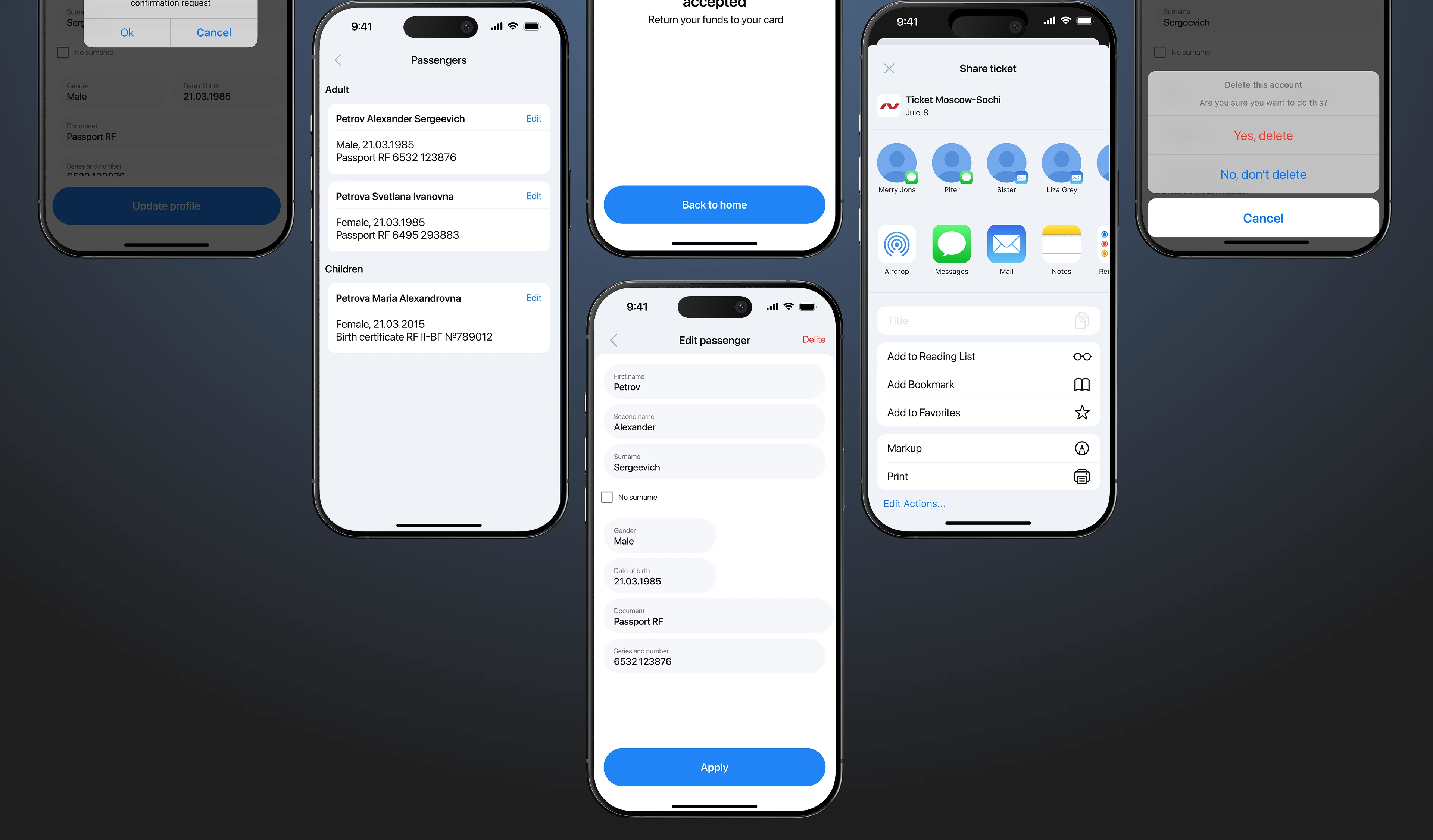 Easy trip | mobile app — Изображение №19 — Интерфейсы на Dprofile