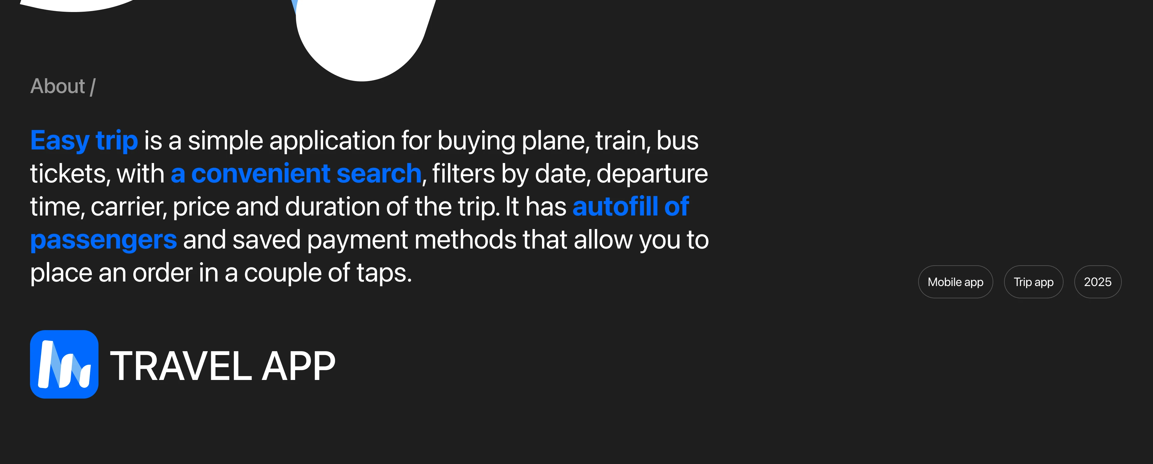 Easy trip | mobile app — Изображение №2 — Интерфейсы на Dprofile