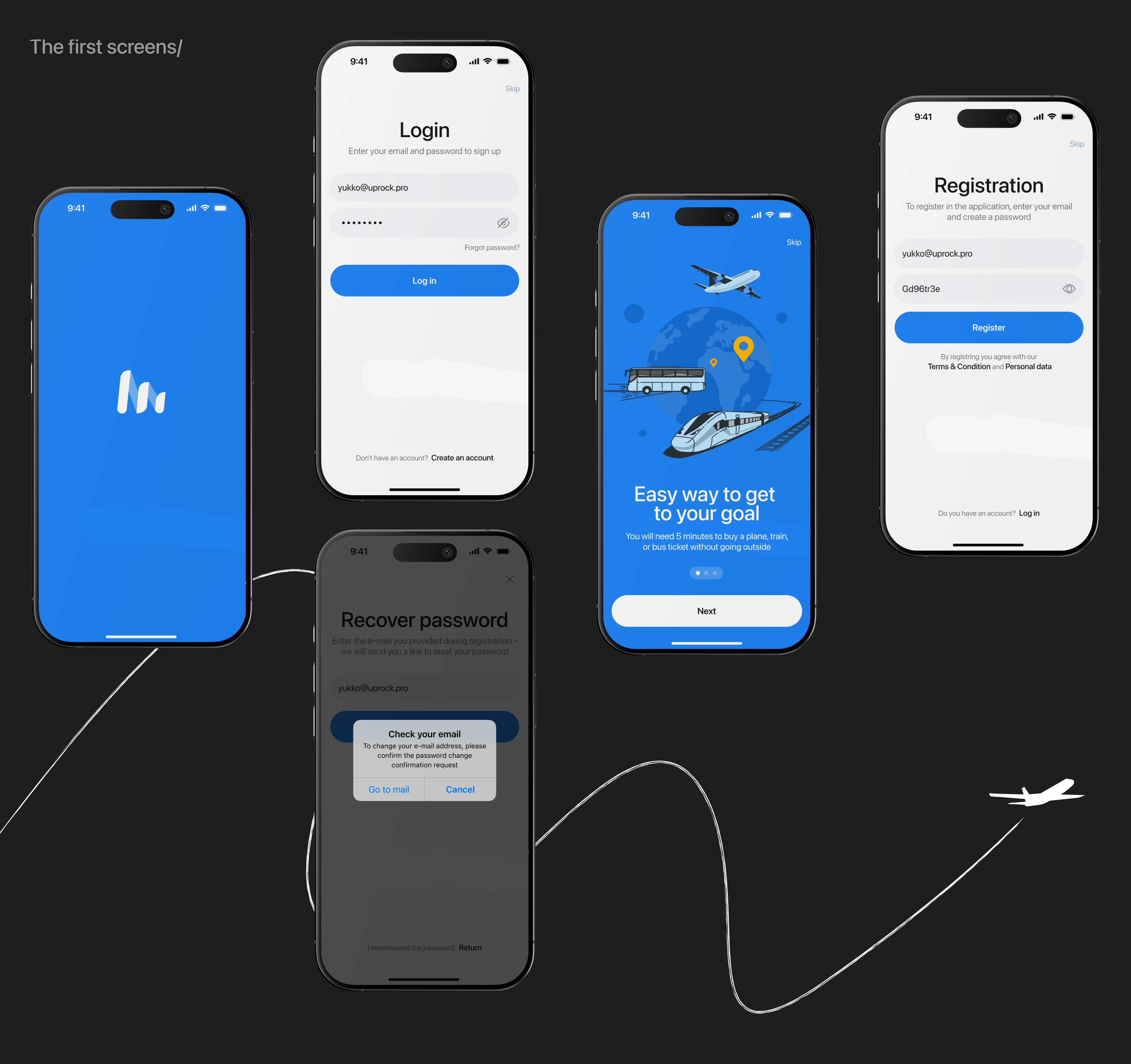 Easy trip | mobile app — Изображение №9 — Интерфейсы на Dprofile