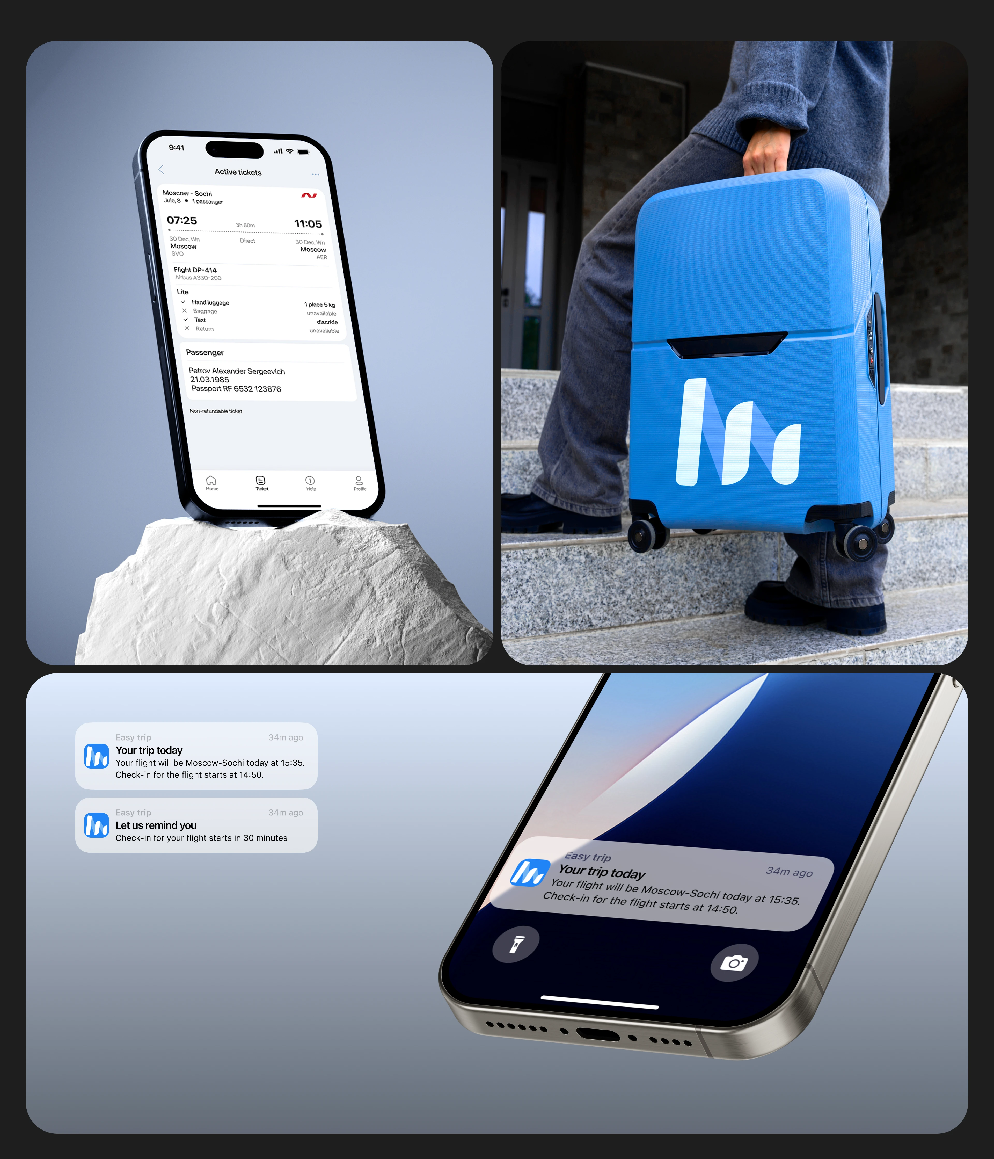 Easy trip | mobile app — Изображение №5 — Интерфейсы на Dprofile