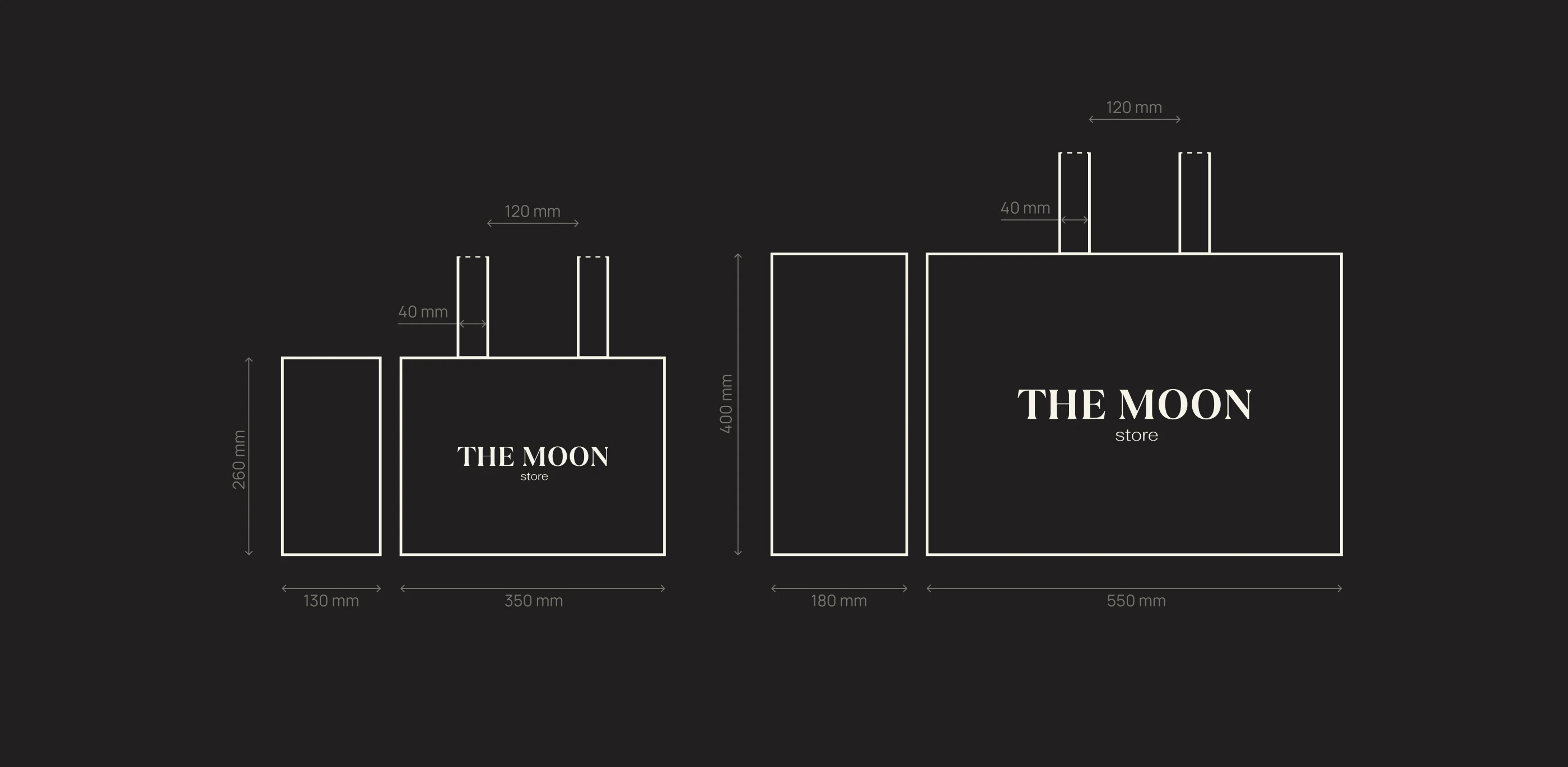 THE MOON - Clothing brand | Brand Identity — Изображение №6 — Брендинг на Dprofile