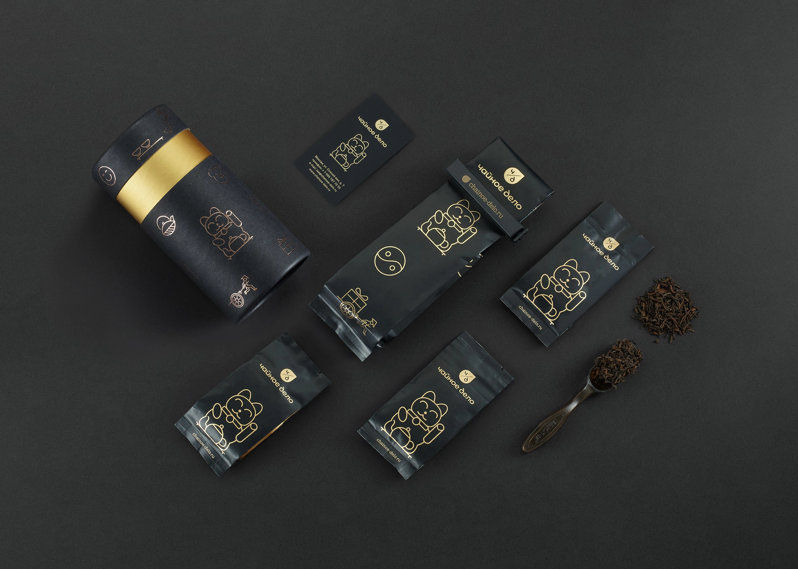 ЧАЙНОЕ ДЕЛО — брендинг чайного магазина — Изображение №3 — Брендинг на Dprofile