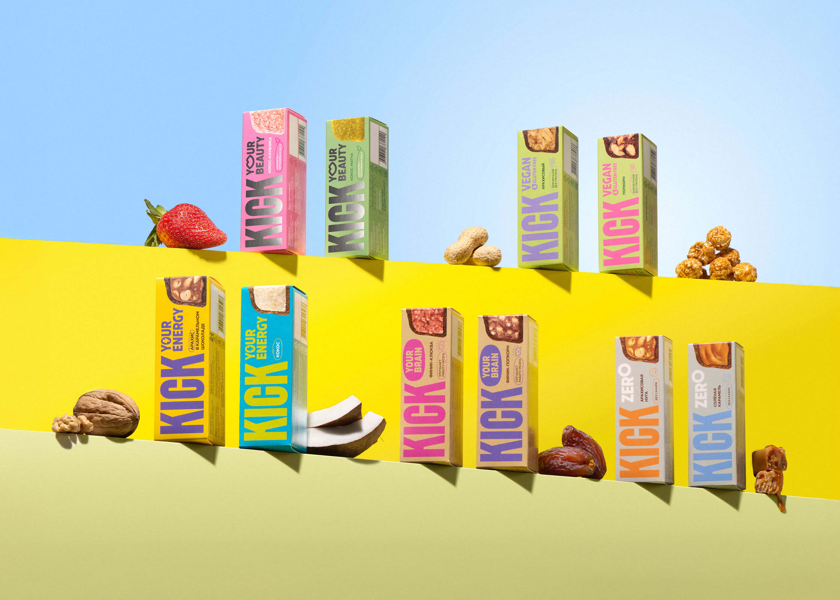 KICK — ребрендинг шоколадных батончиков — Изображение №1 — Брендинг на Dprofile
