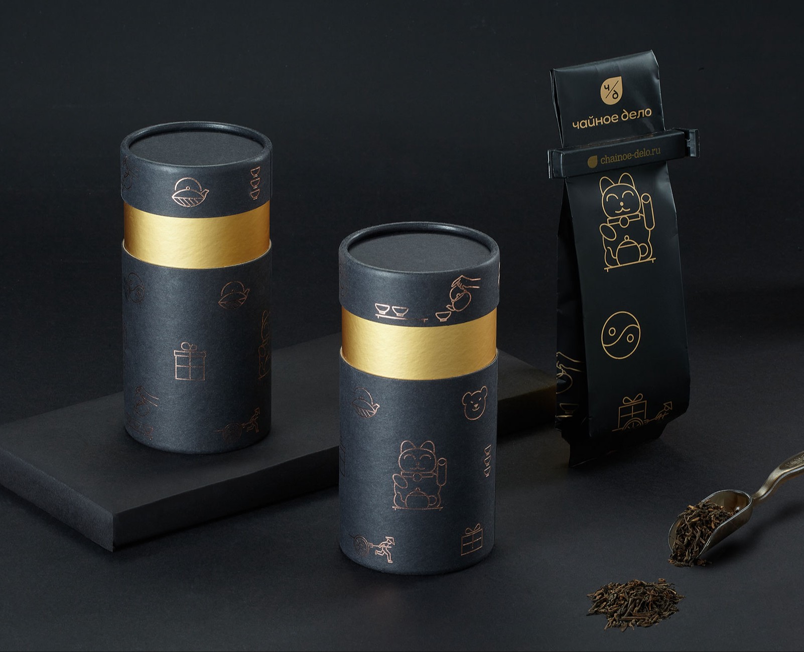 ЧАЙНОЕ ДЕЛО — брендинг чайного магазина — Брендинг на Dprofile